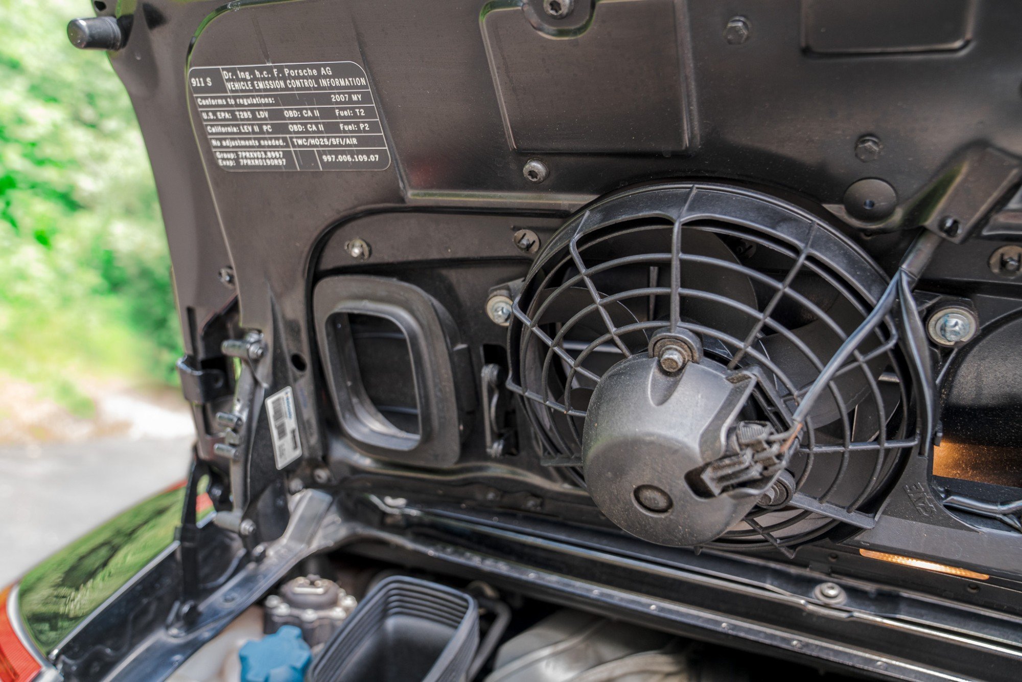 2007 Porsche 911 Targa 4S in Black, engine photo 13