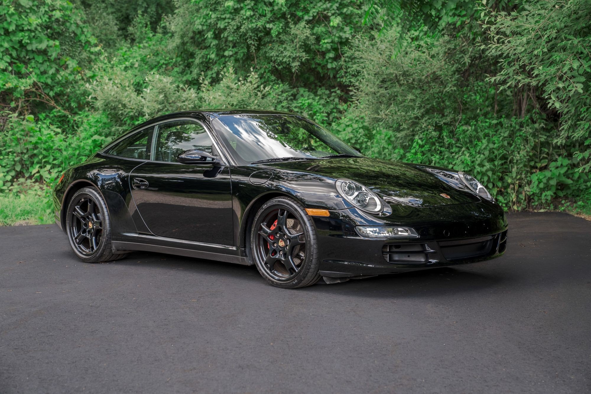 2007 Porsche 911 Targa 4S in Black, hero photo