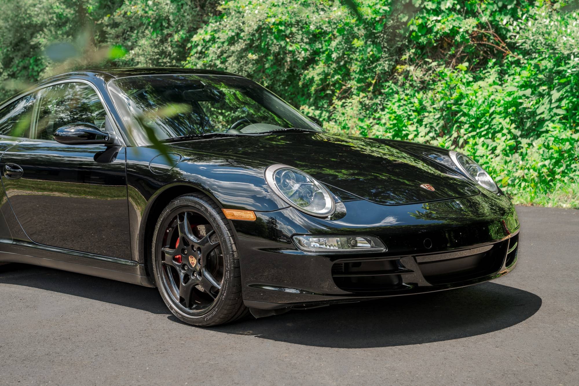 2007 Porsche 911 Targa 4S in Black, exterior photo 3