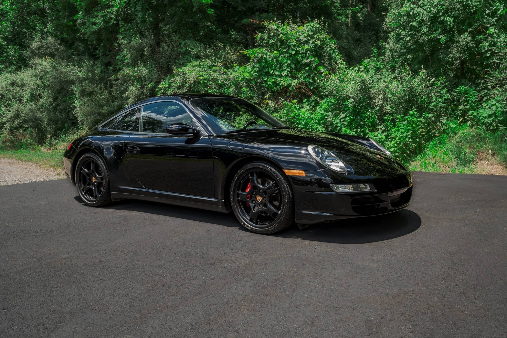 2007 Porsche 911 Targa 4S in Black, exterior photo 4