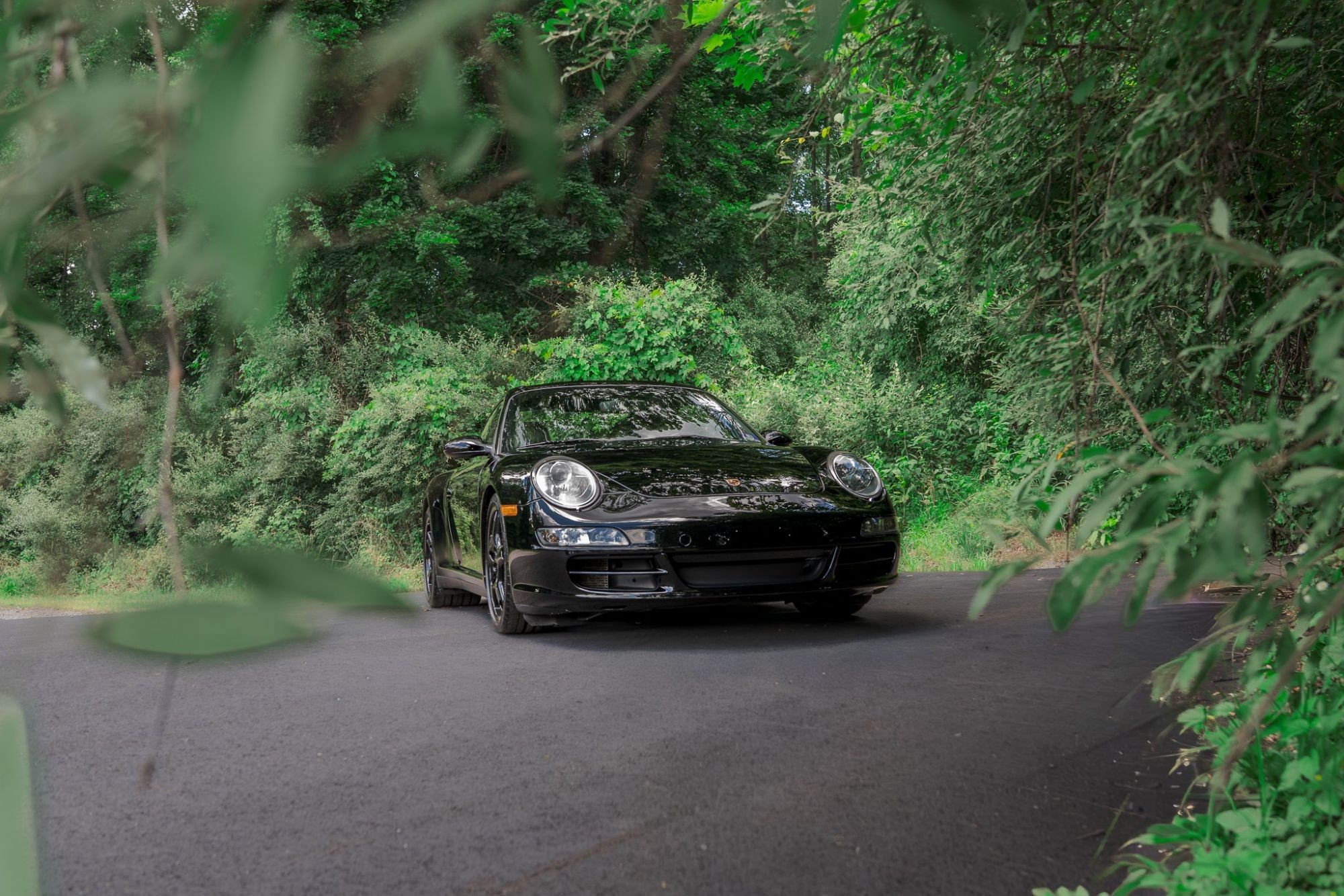 2007 Porsche 911 Targa 4S in Black, exterior photo 12