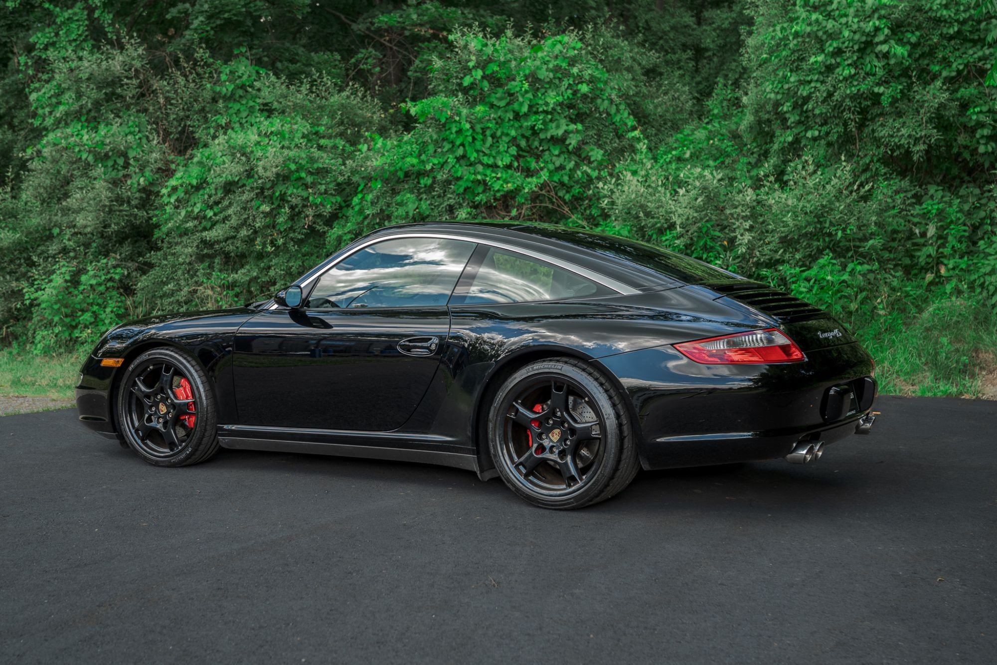 2007 Porsche 911 Targa 4S in Black, exterior photo 19
