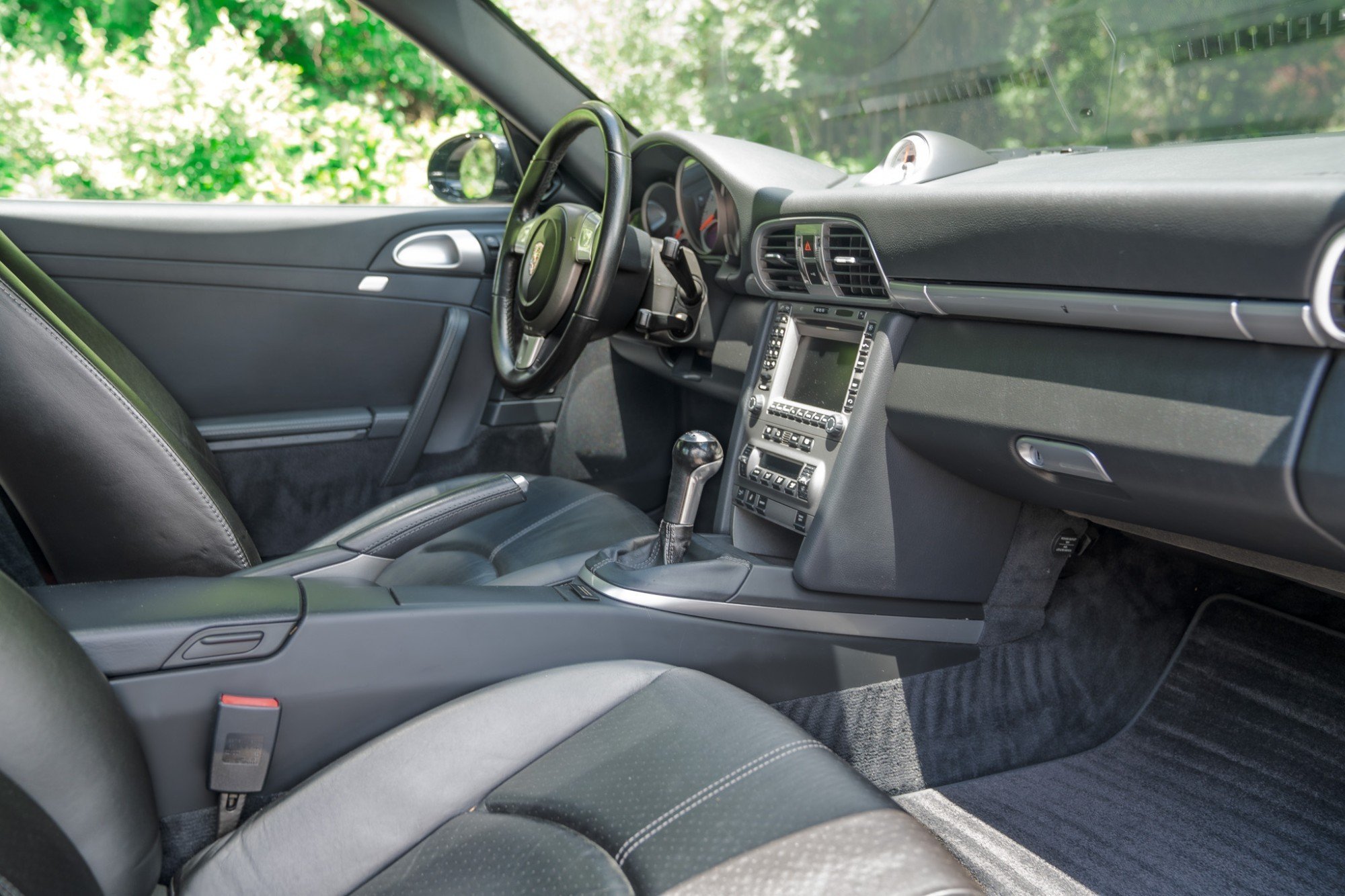 2007 Porsche 911 Targa 4S in Black, interior photo 5