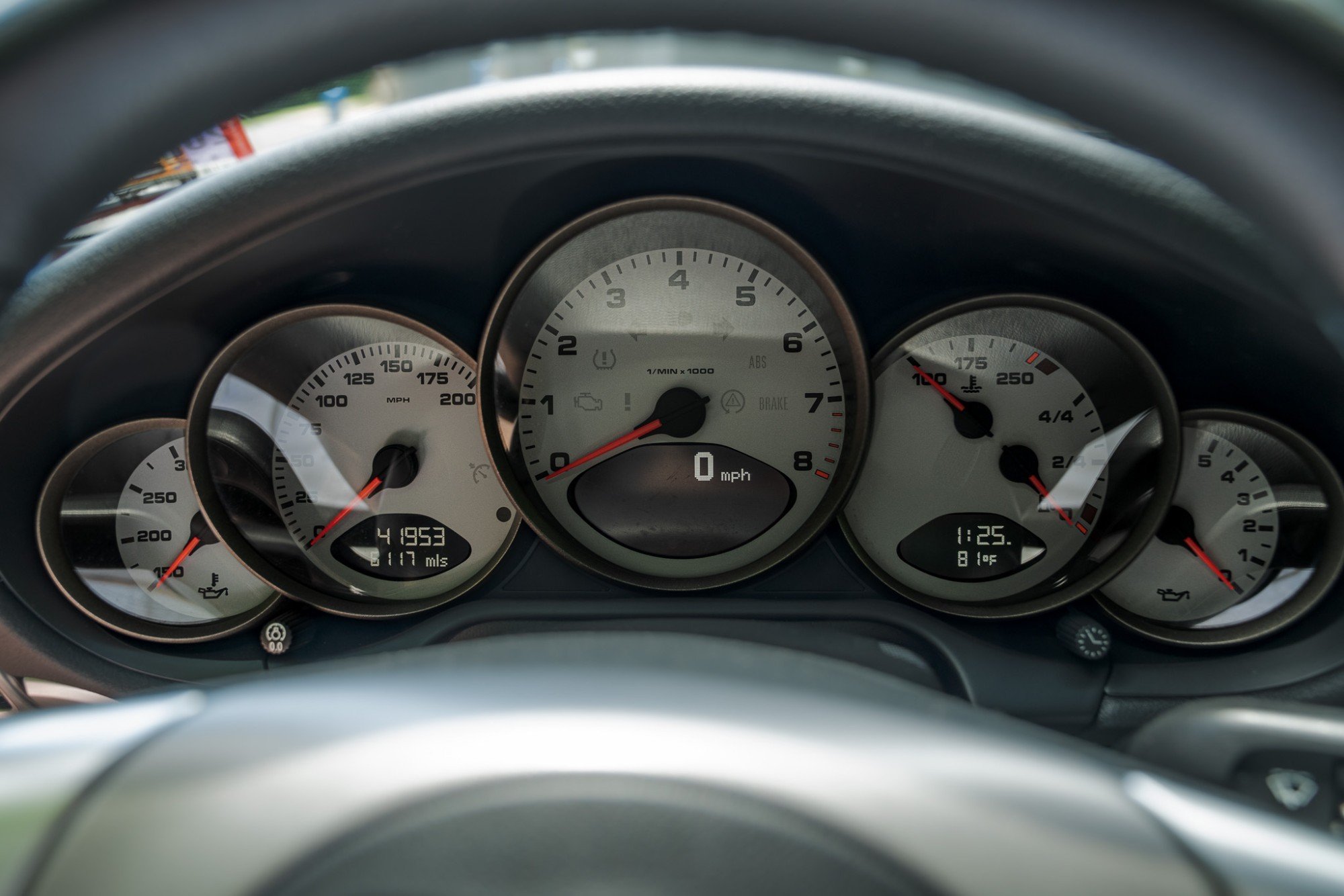 2007 Porsche 911 Targa 4S in Black, interior photo 9