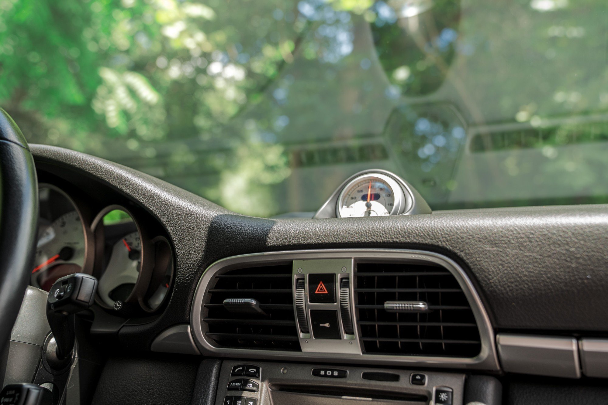 2007 Porsche 911 Targa 4S in Black, interior photo 11
