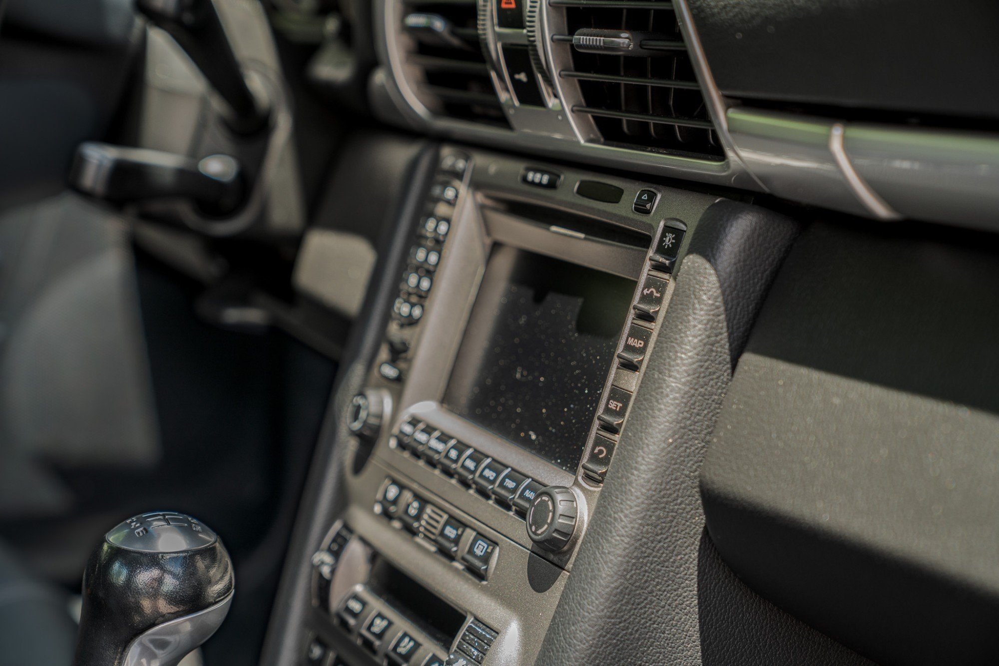 2007 Porsche 911 Targa 4S in Black, interior photo 13