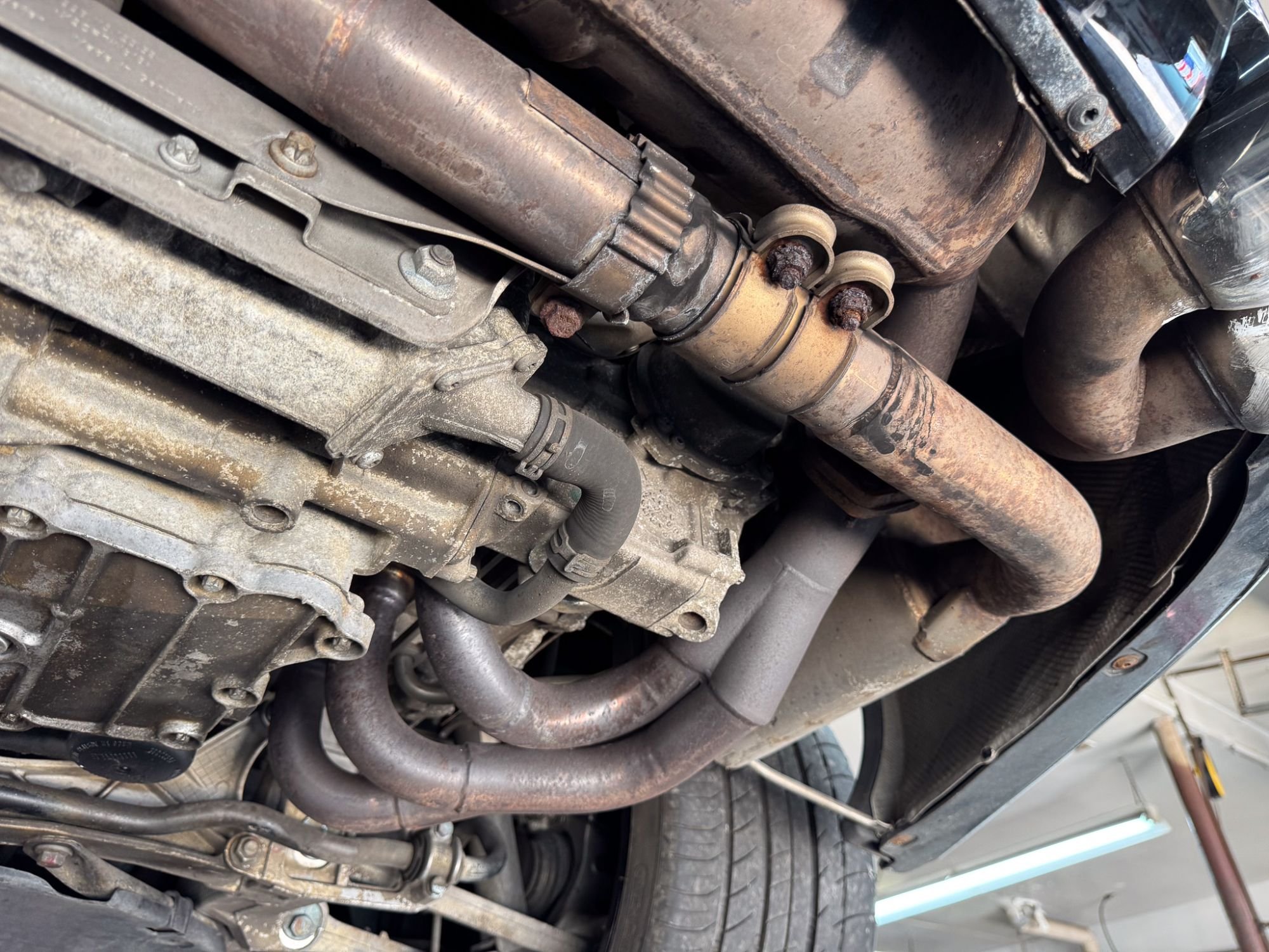2007 Porsche 911 Targa 4S in Black, undercarriage photo 8