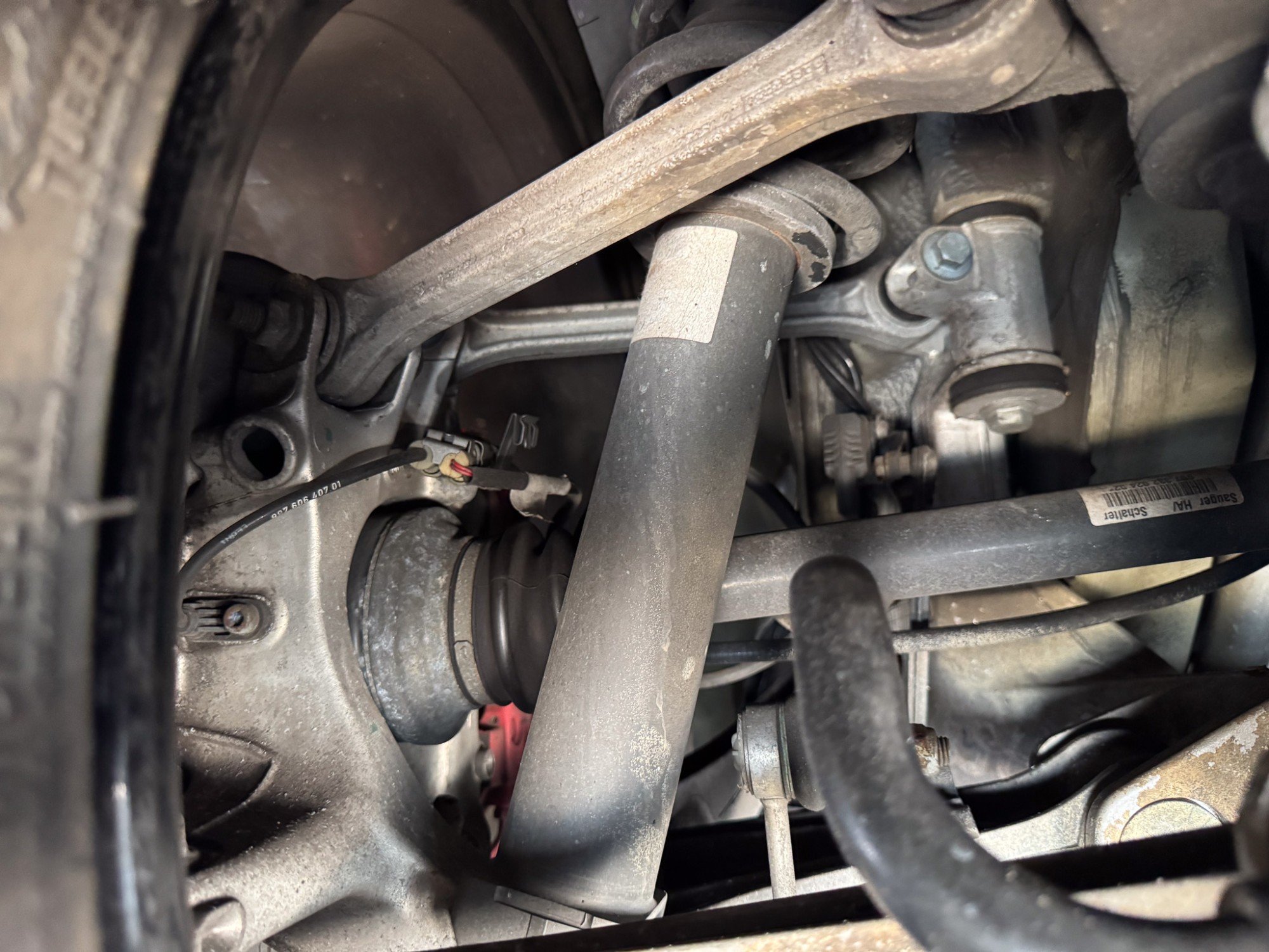 2007 Porsche 911 Targa 4S in Black, undercarriage photo 32