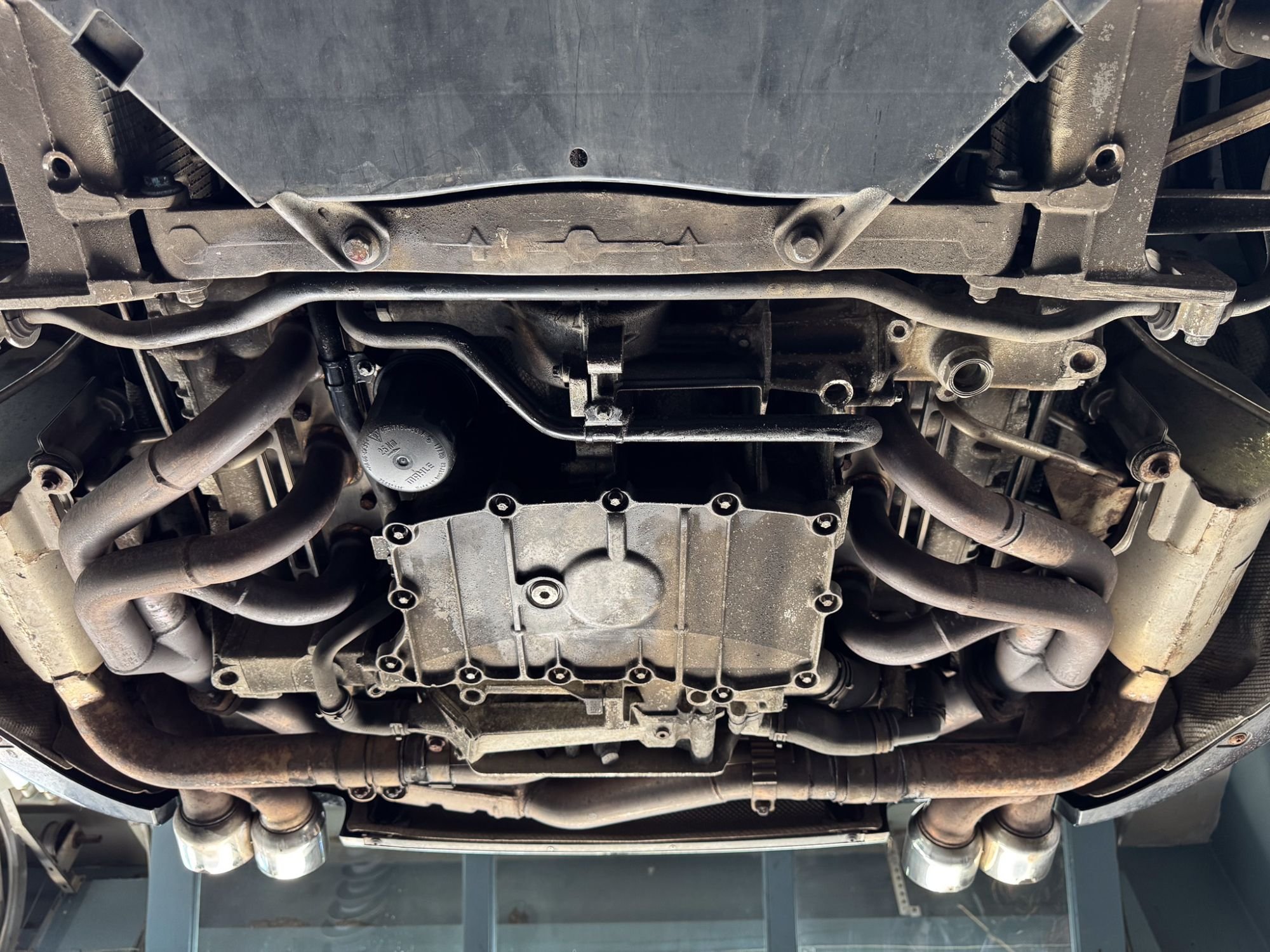 2007 Porsche 911 Targa 4S in Black, undercarriage photo 37