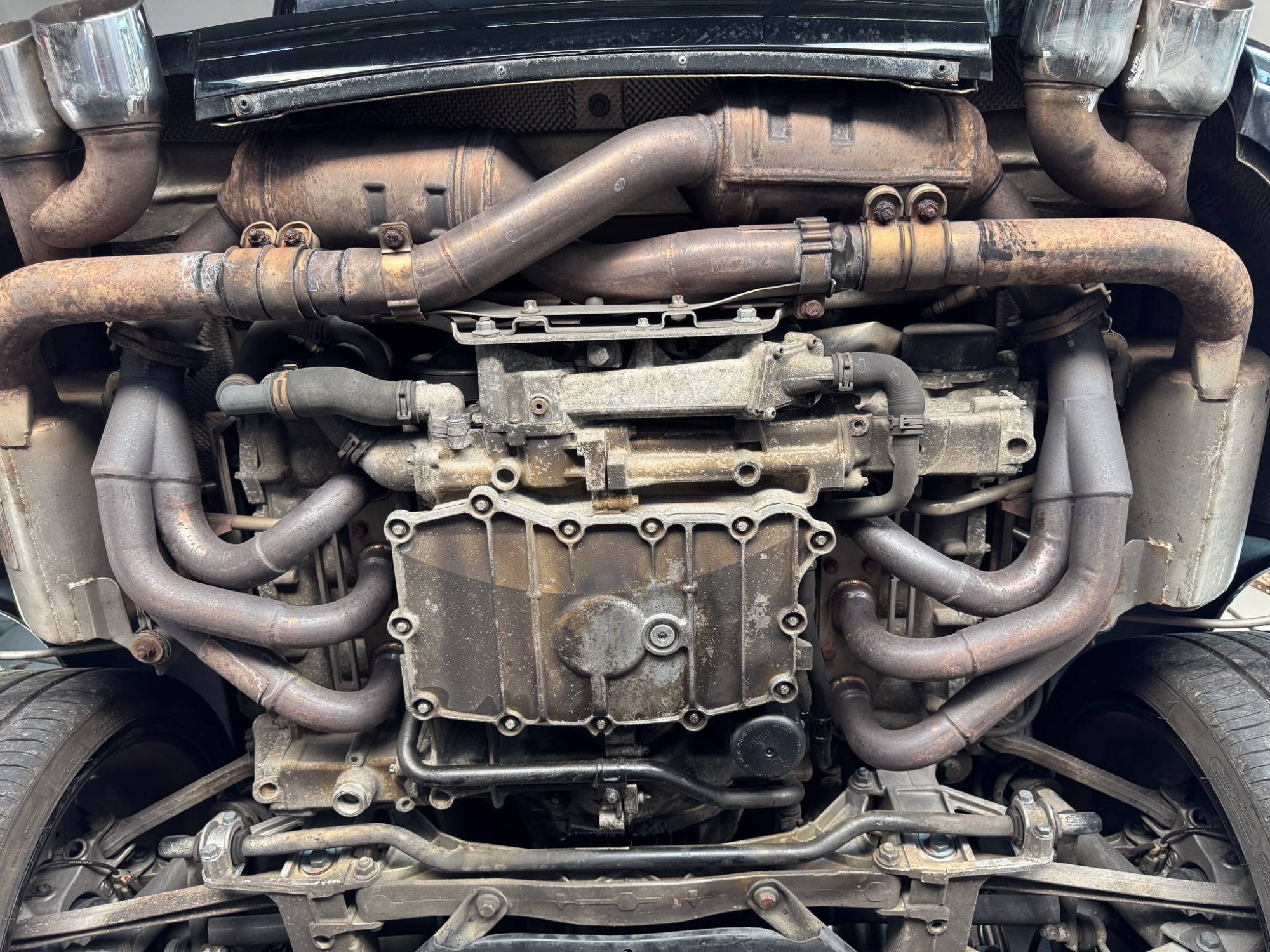 2007 Porsche 911 Targa 4S in Black, undercarriage photo 38