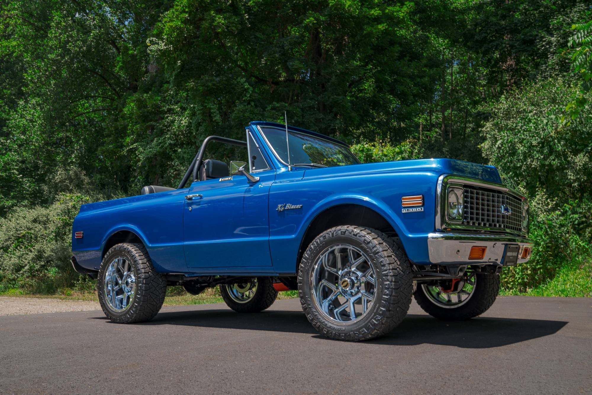 1972 Chevrolet Blazer CST in Blue, exterior photo 2