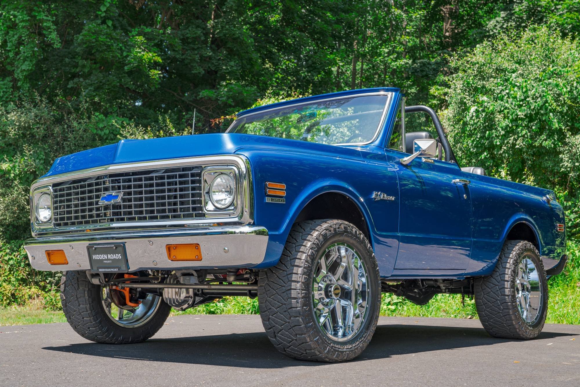 1972 Chevrolet Blazer CST in Blue, exterior photo 3