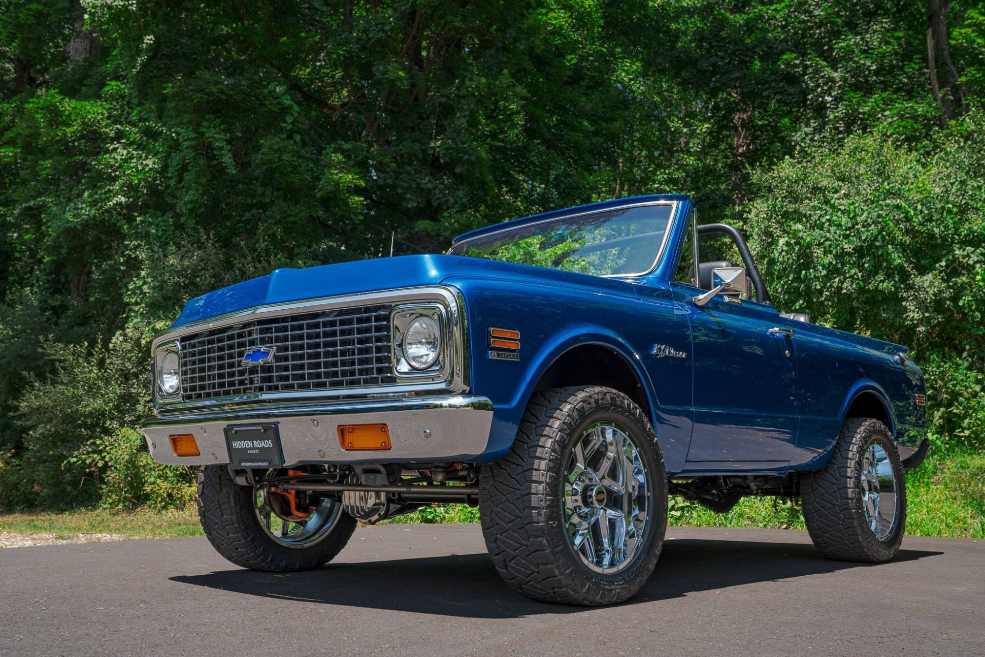 1972 Chevrolet Blazer CST in Blue, exterior photo 4