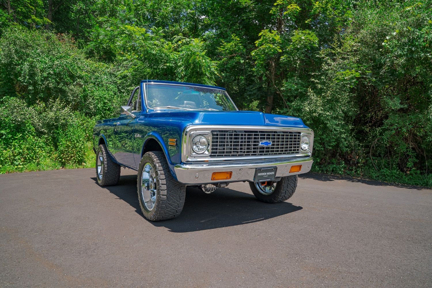 1972 Chevrolet Blazer CST in Blue, exterior photo 5