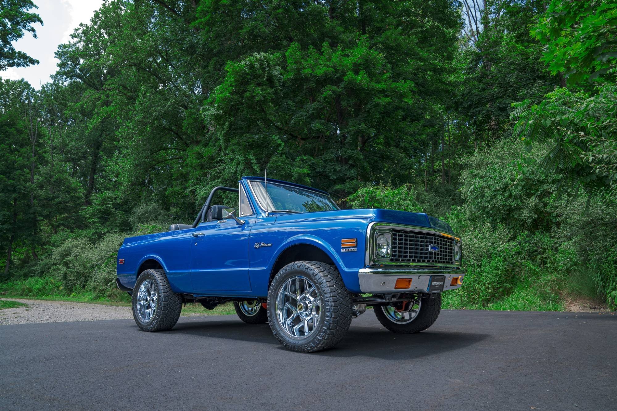 1972 Chevrolet Blazer CST in Blue, exterior photo 7