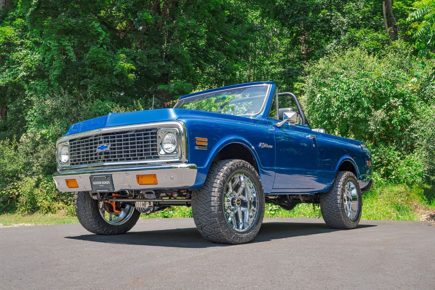 1972 Chevrolet Blazer CST in Blue, exterior photo 8
