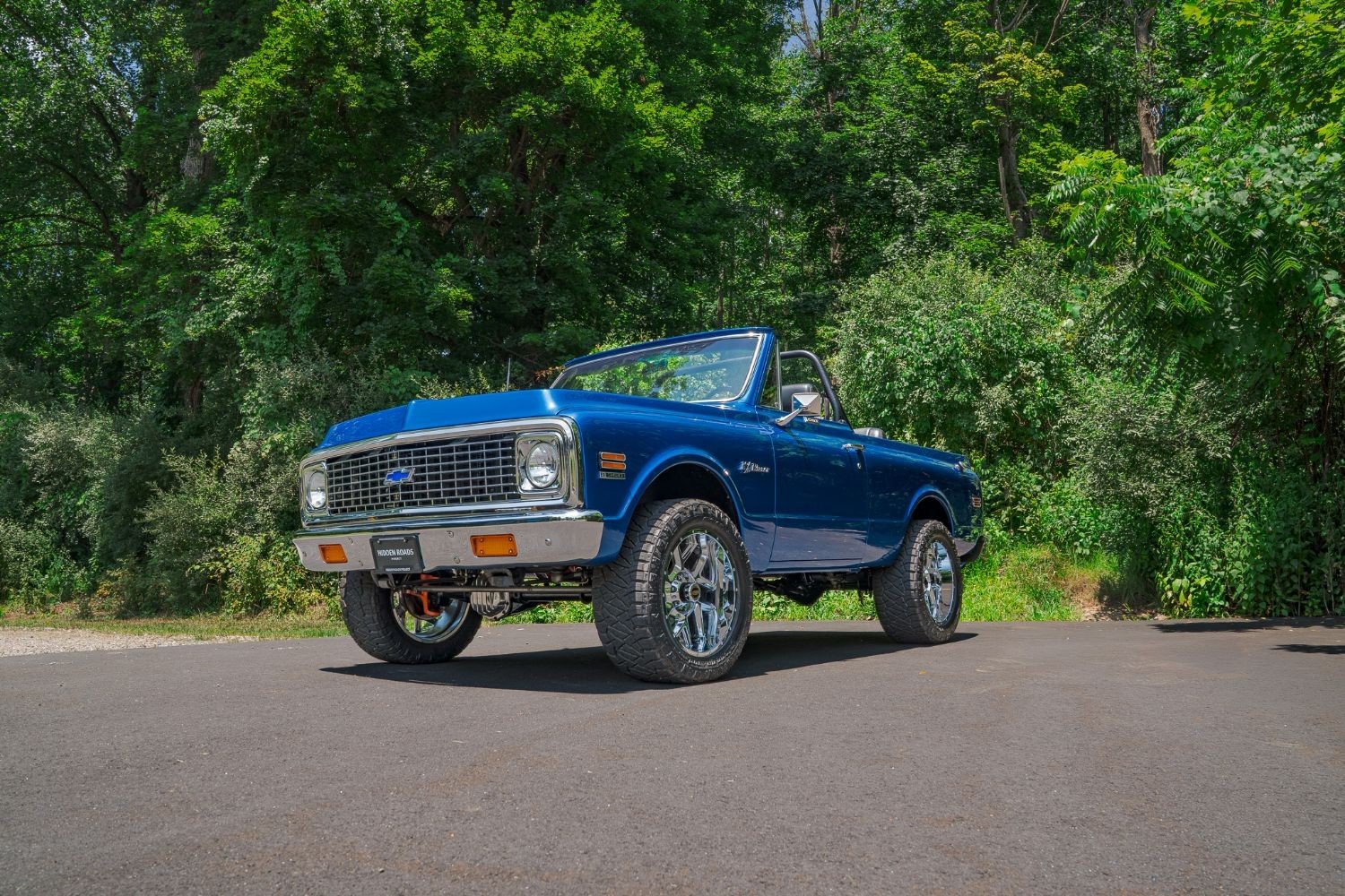 1972 Chevrolet Blazer CST in Blue, exterior photo 9