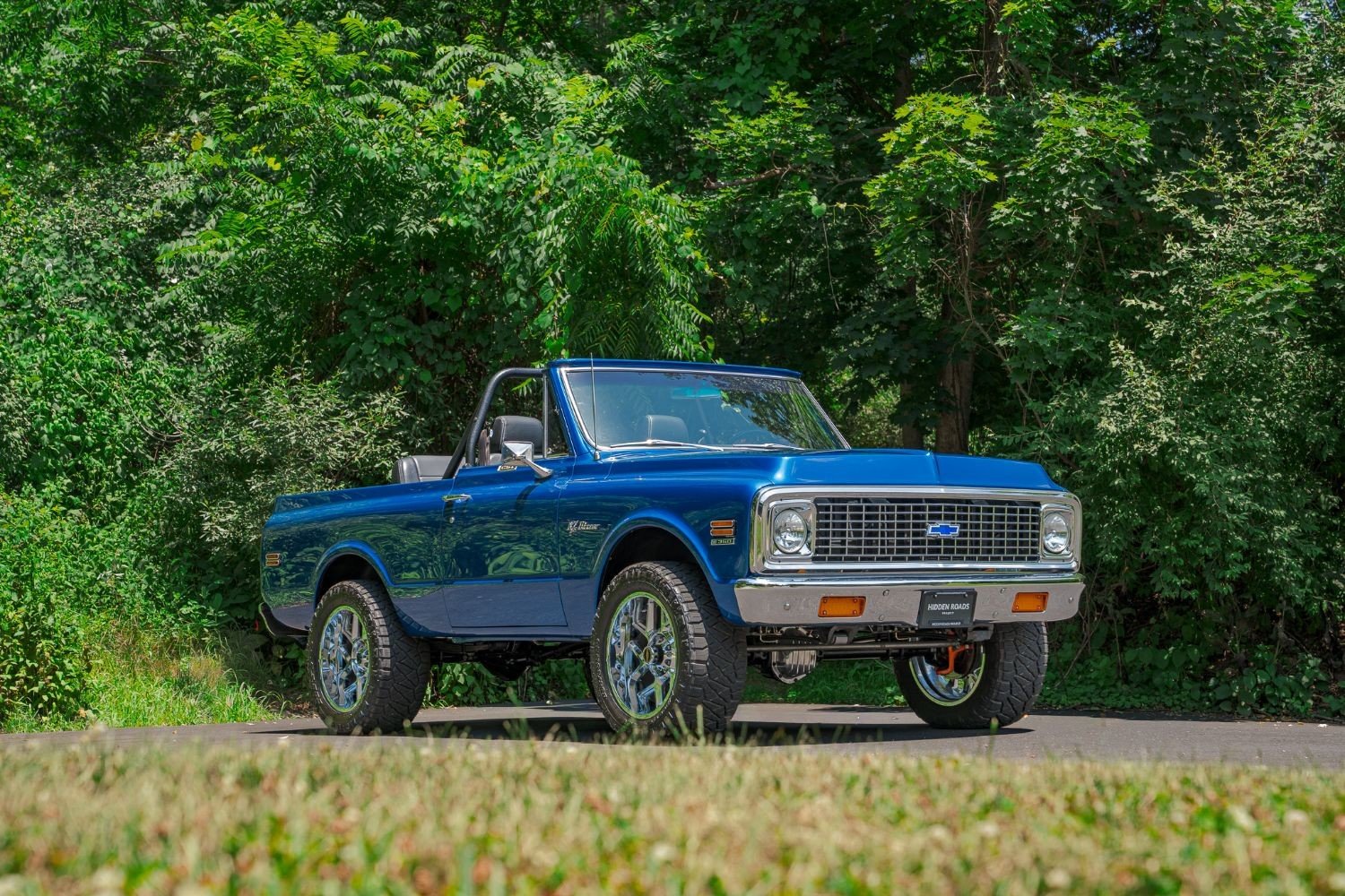 1972 Chevrolet Blazer CST in Blue, exterior photo 12