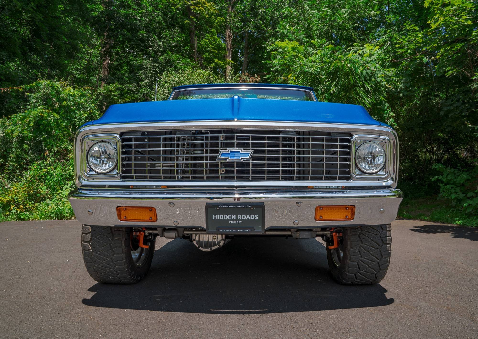 1972 Chevrolet Blazer CST in Blue, exterior photo 13