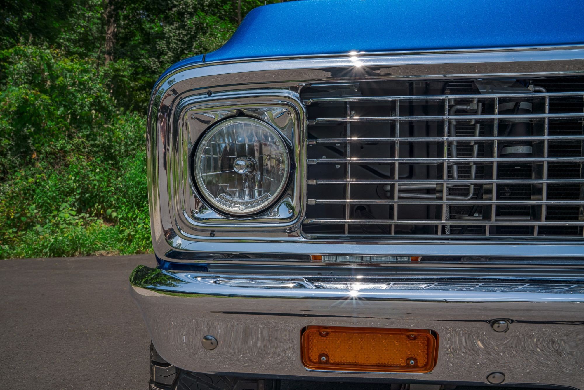 1972 Chevrolet Blazer CST in Blue, exterior photo 15