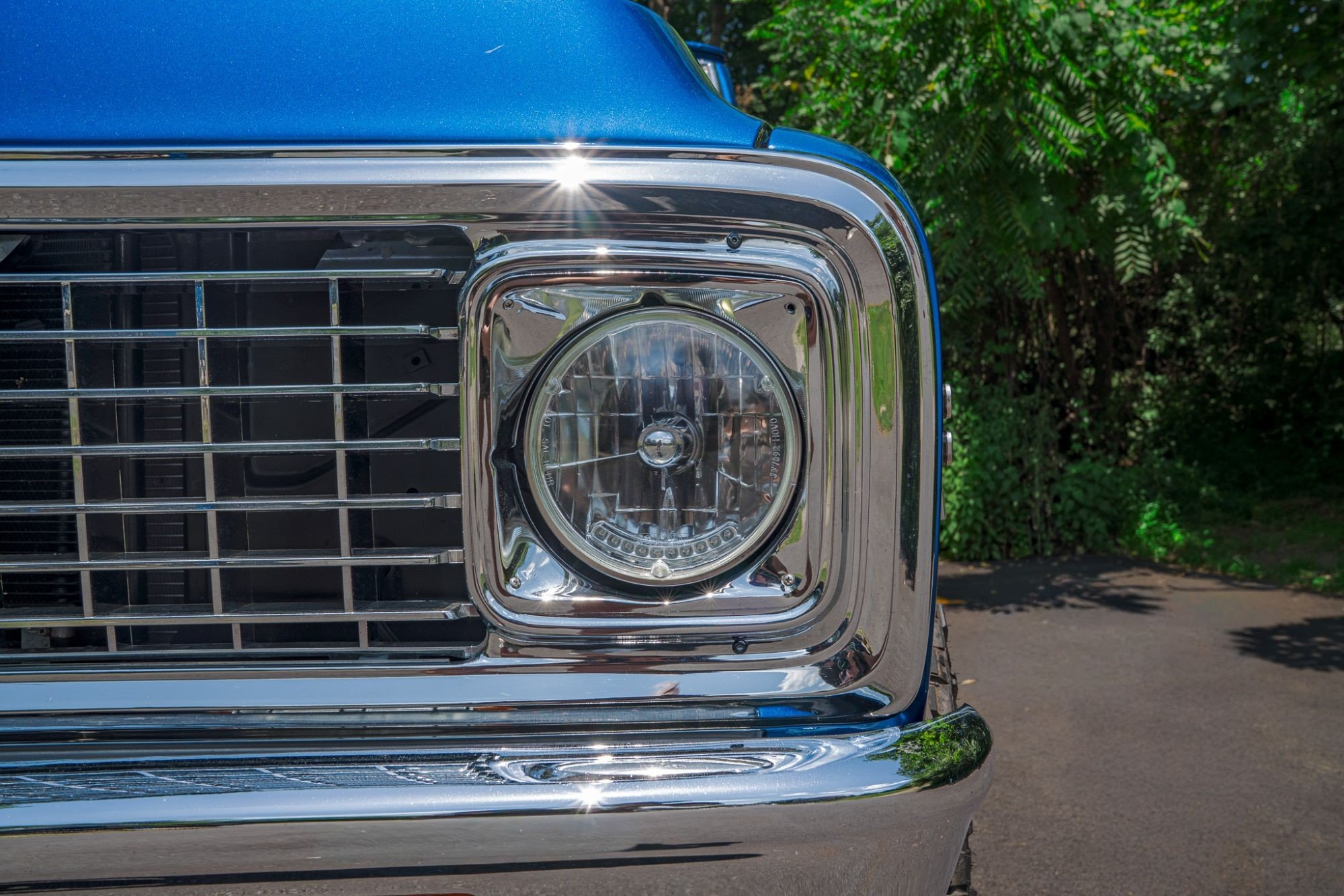 1972 Chevrolet Blazer CST in Blue, exterior photo 16