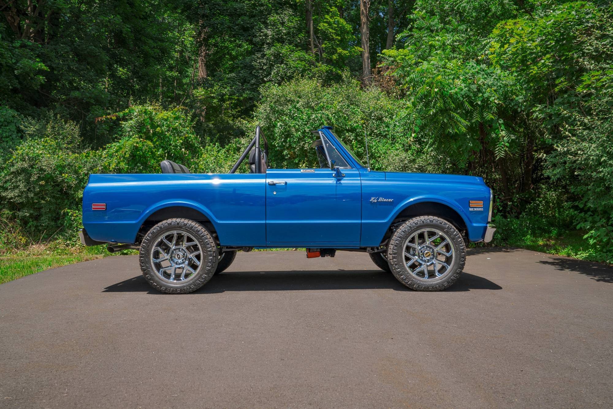 1972 Chevrolet Blazer CST in Blue, exterior cover photo