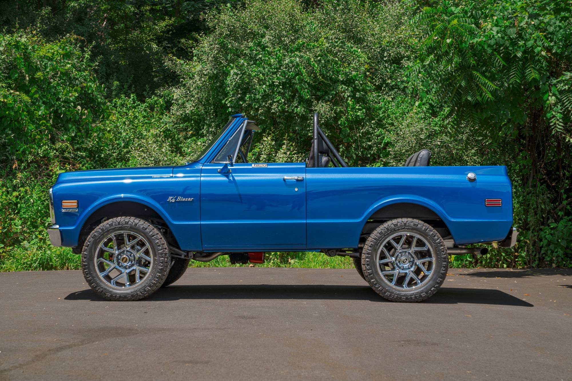 1972 Chevrolet Blazer CST in Blue, exterior photo 19