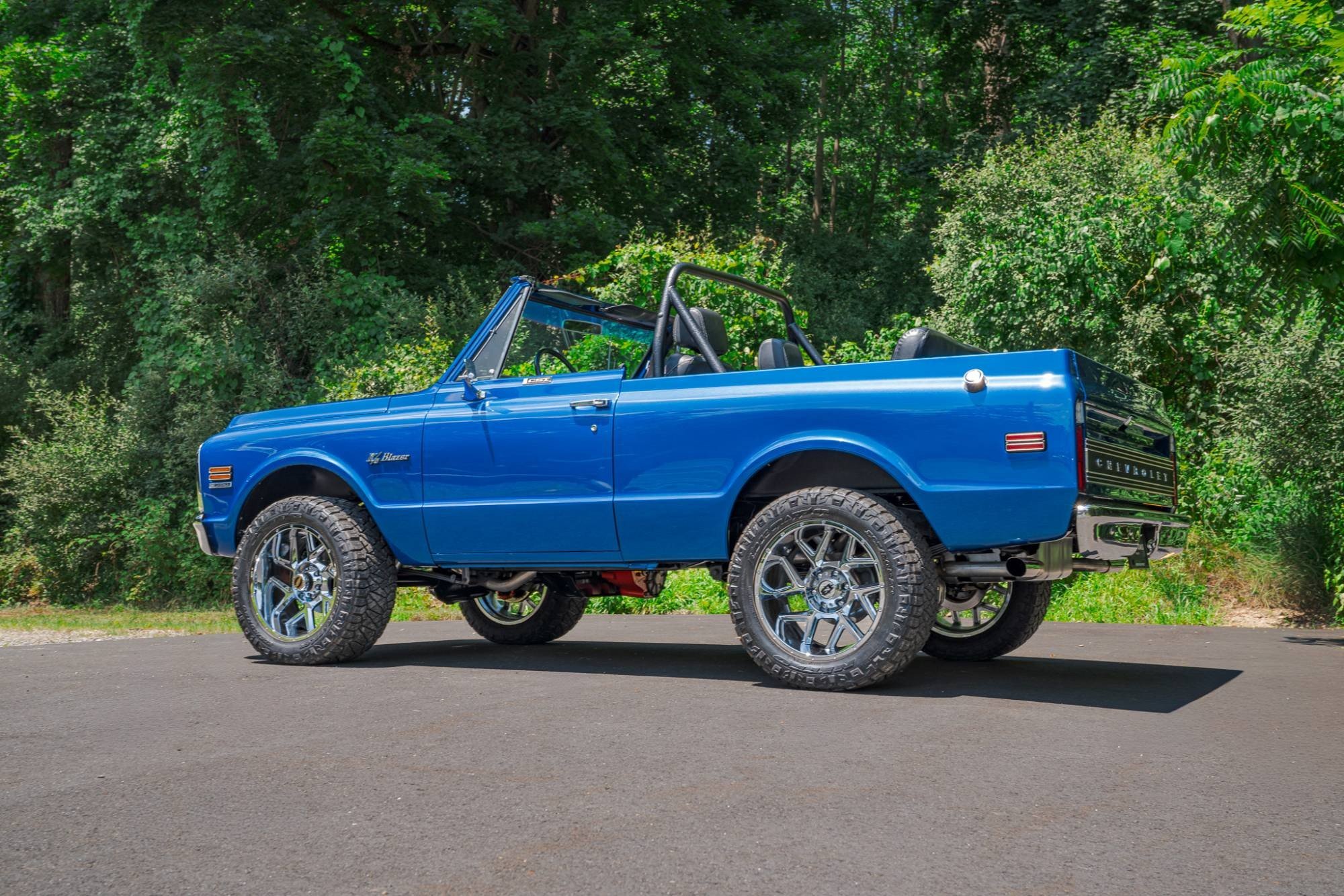 1972 Chevrolet Blazer CST in Blue, exterior photo 20
