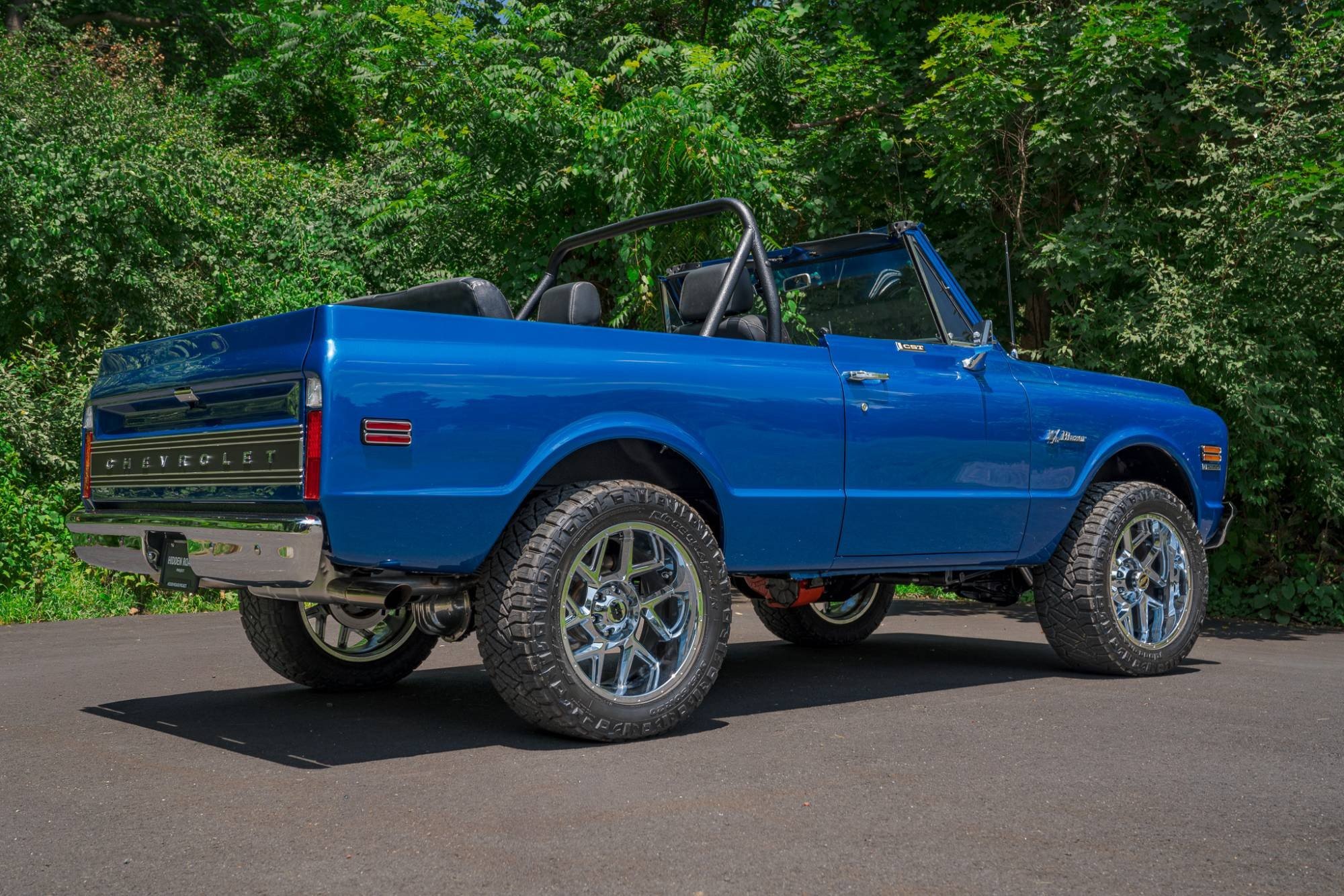 1972 Chevrolet Blazer CST in Blue, exterior photo 21