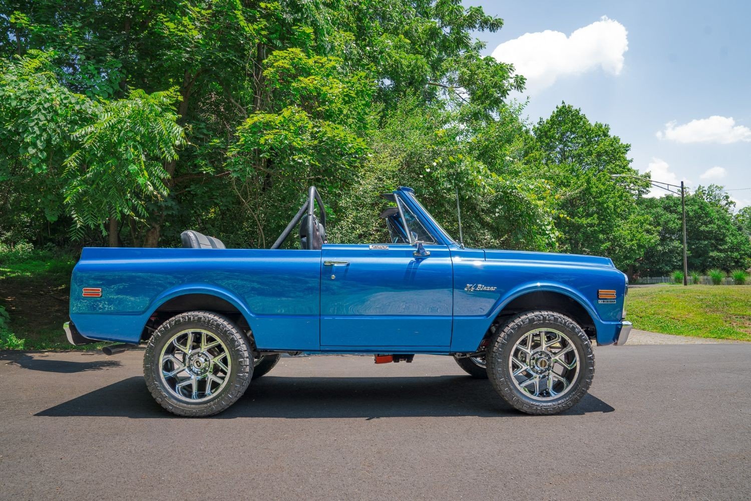 1972 Chevrolet Blazer CST in Blue, exterior photo 22