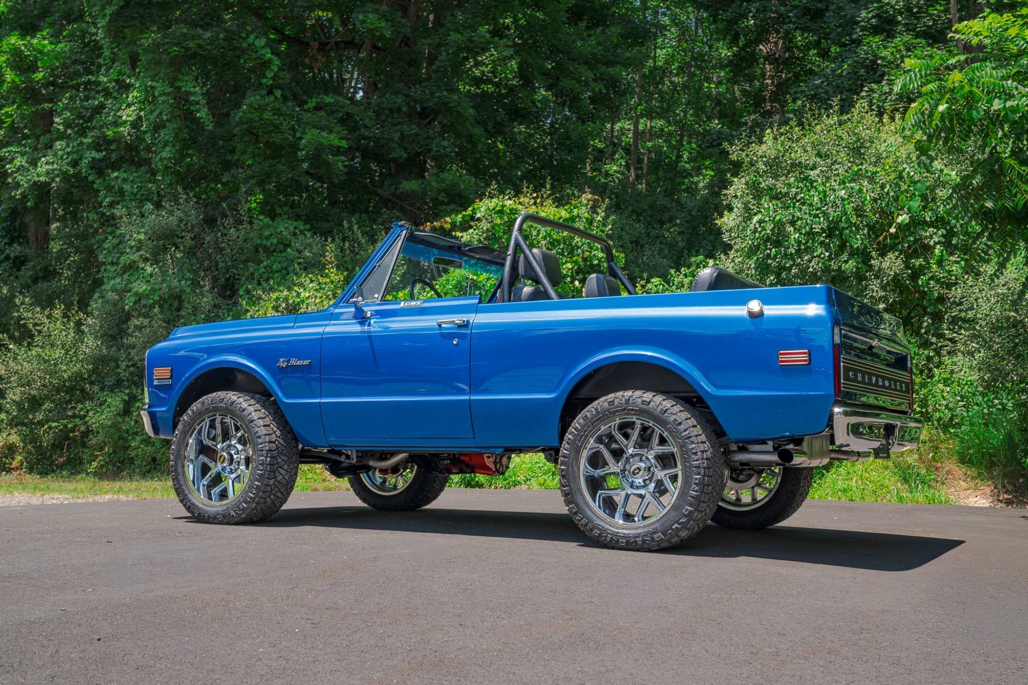 1972 Chevrolet Blazer CST in Blue, exterior photo 23
