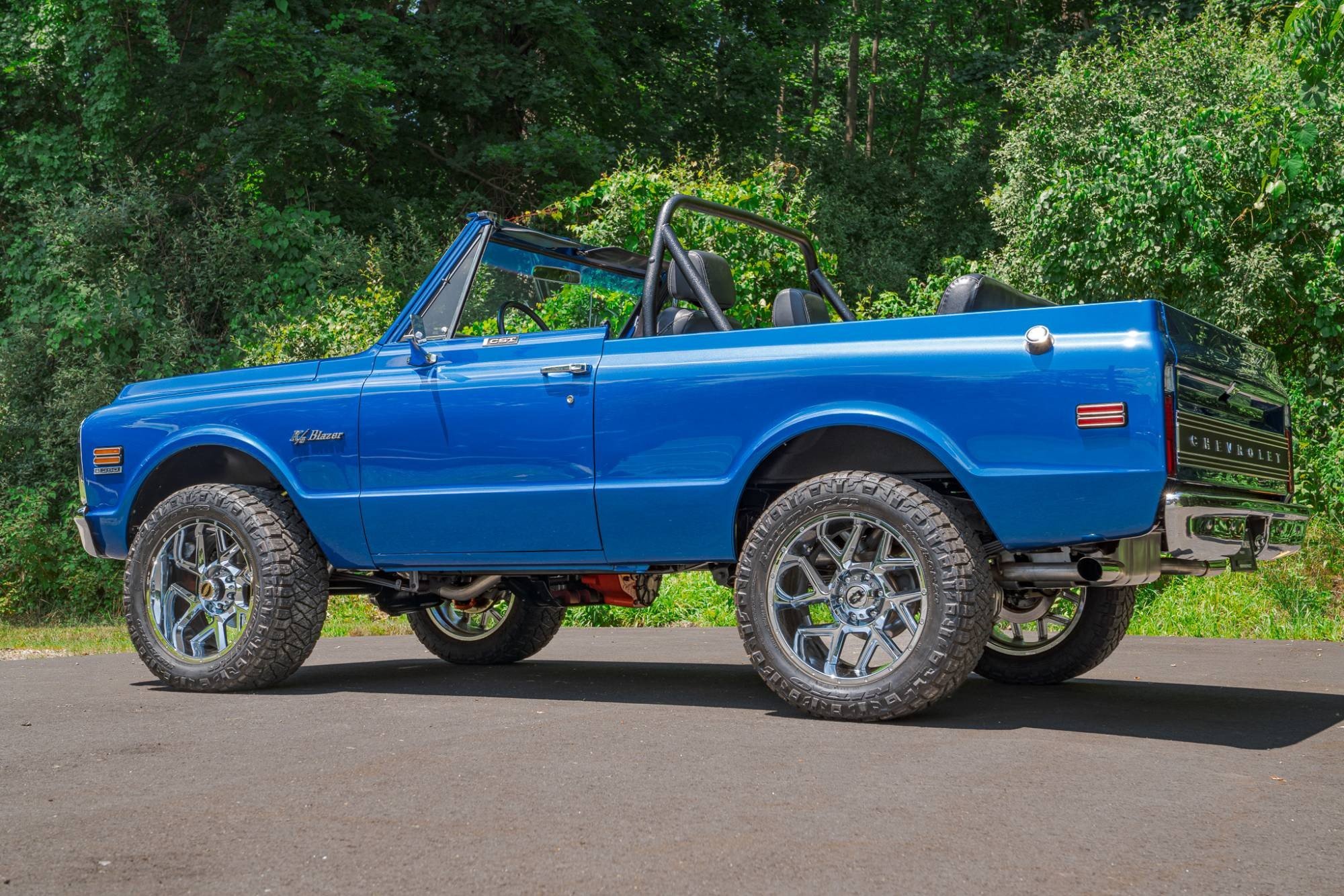 1972 Chevrolet Blazer CST in Blue, exterior photo 24