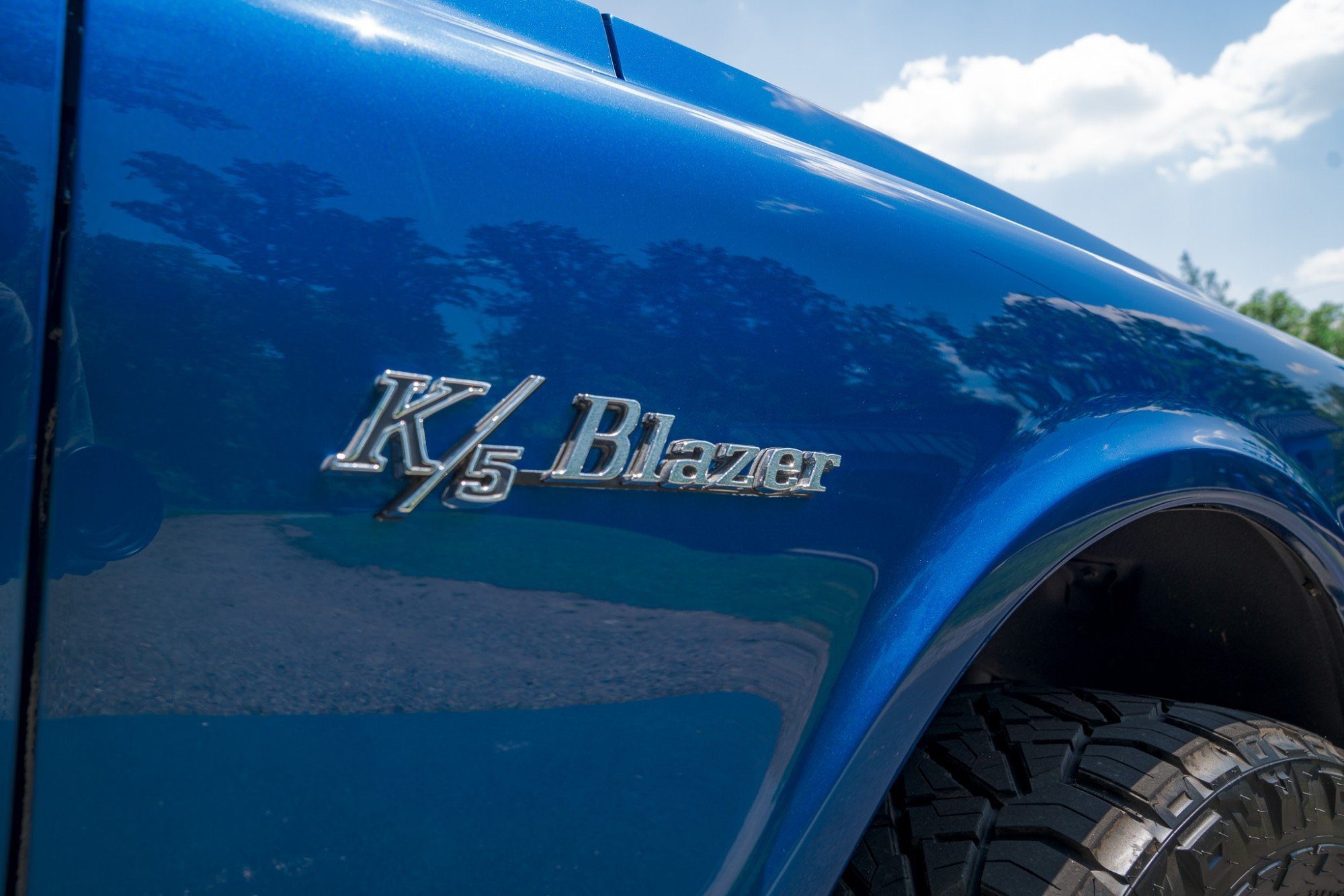 1972 Chevrolet Blazer CST in Blue, exterior photo 28