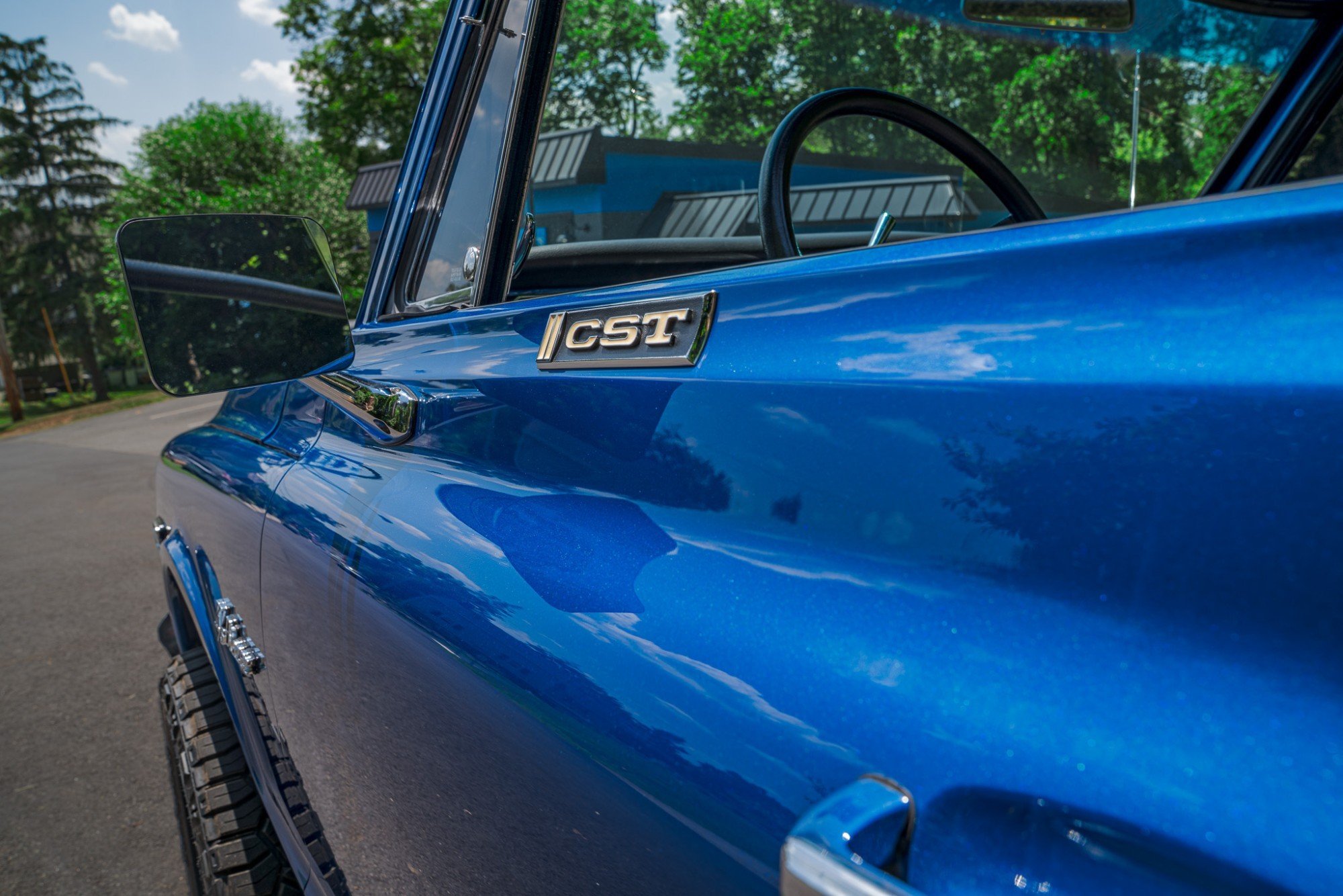 1972 Chevrolet Blazer CST in Blue, exterior photo 32