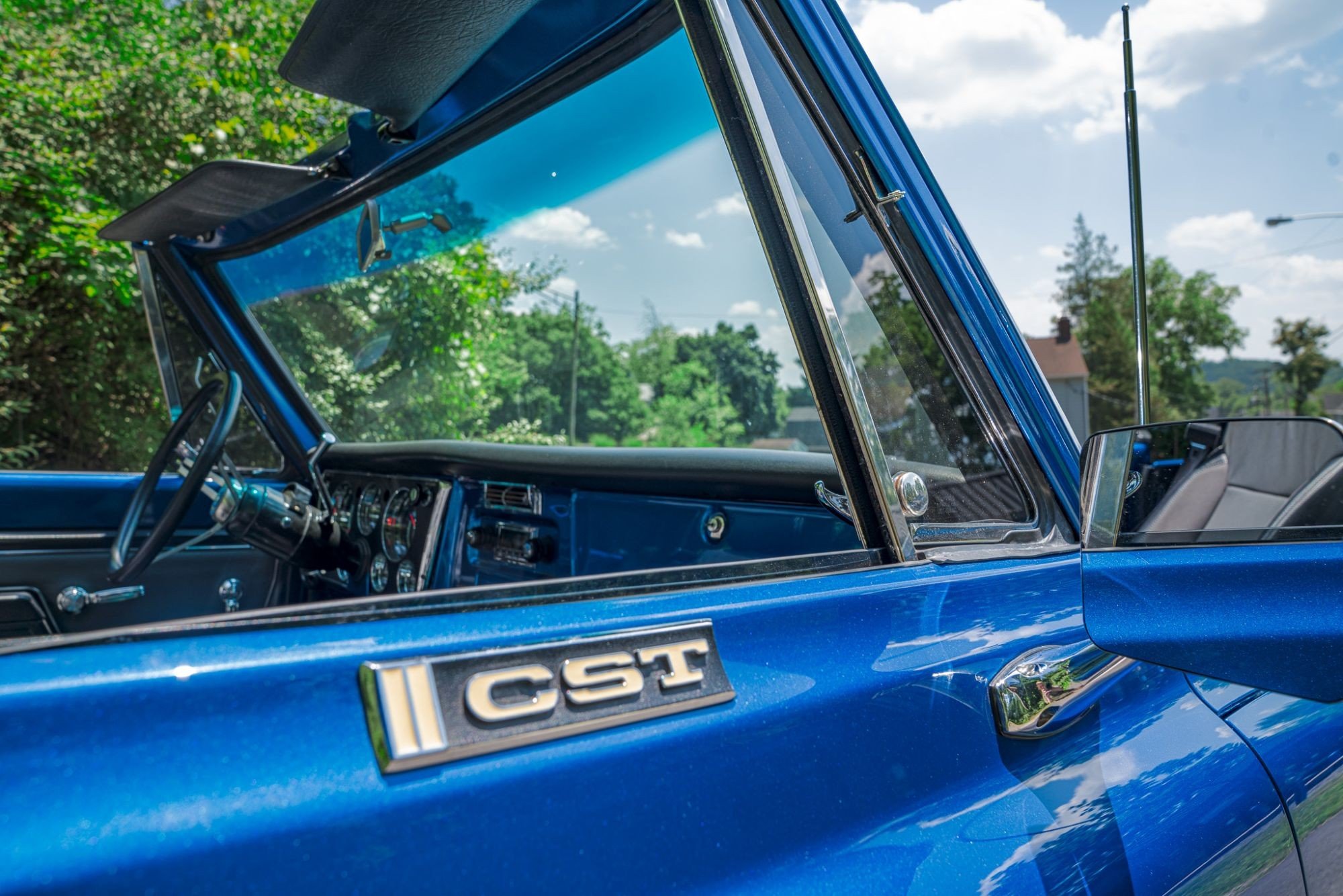1972 Chevrolet Blazer CST in Blue, exterior photo 33