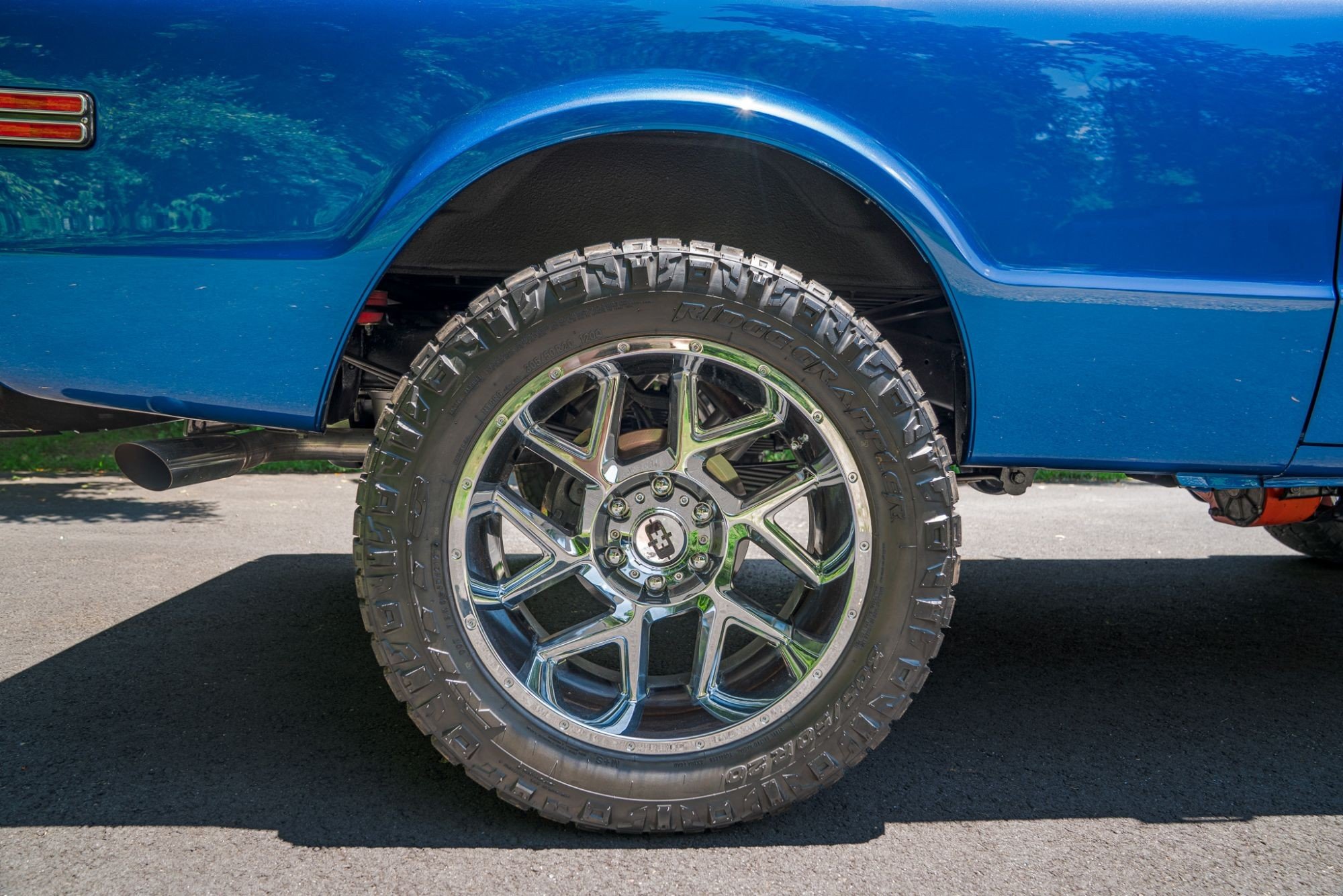 1972 Chevrolet Blazer CST in Blue, exterior photo 38