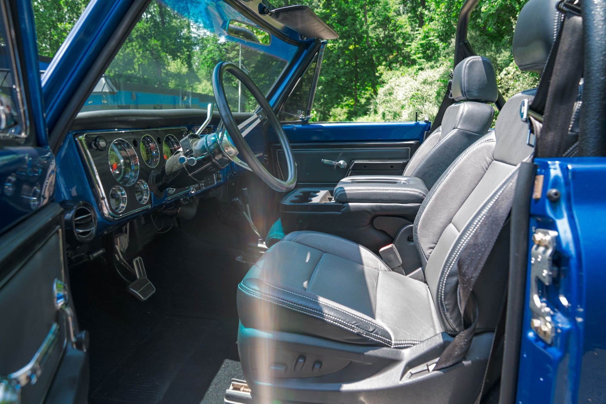 1972 Chevrolet Blazer CST in Blue, interior cover photo