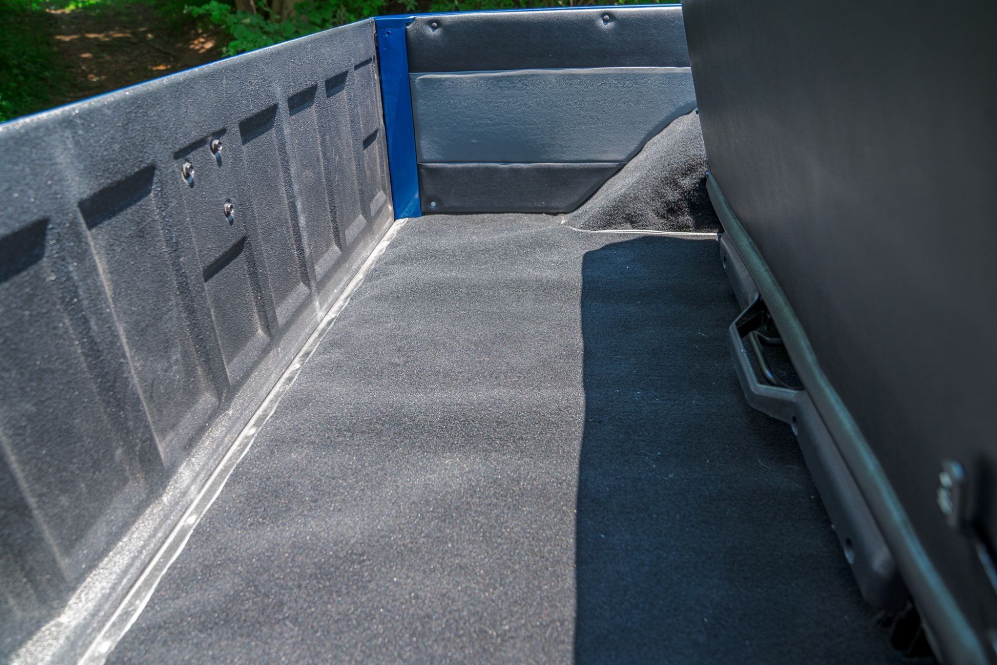 1972 Chevrolet Blazer CST in Blue, interior photo 23