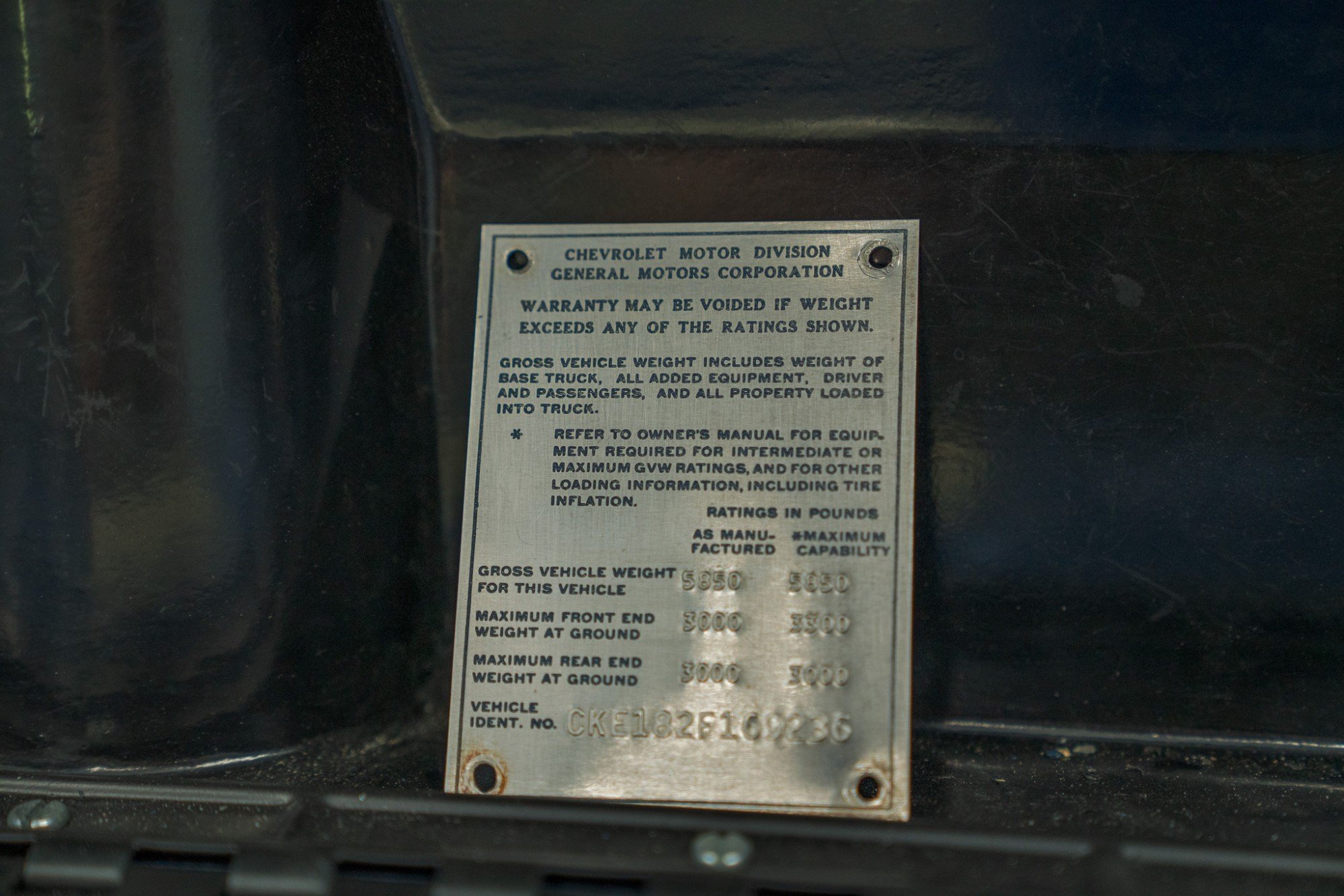 1972 Chevrolet Blazer CST in Blue, interior photo 27