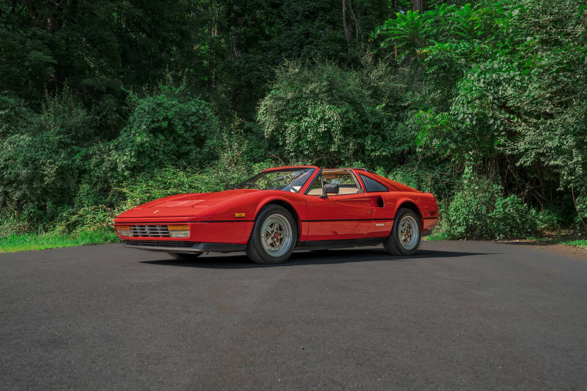 1986 Ferrari 328 GTS in Rosso Corsa, exterior photo 1