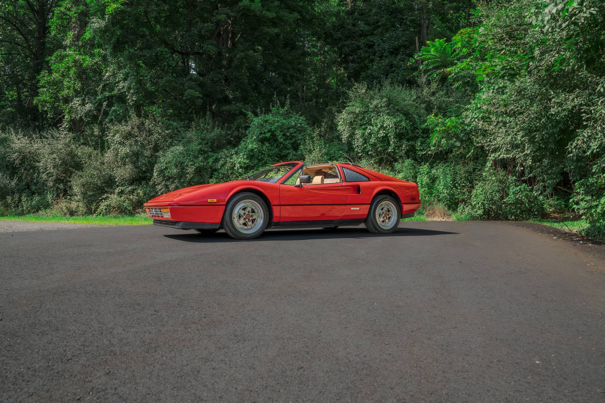 1986 Ferrari 328 GTS in Rosso Corsa, exterior photo 5