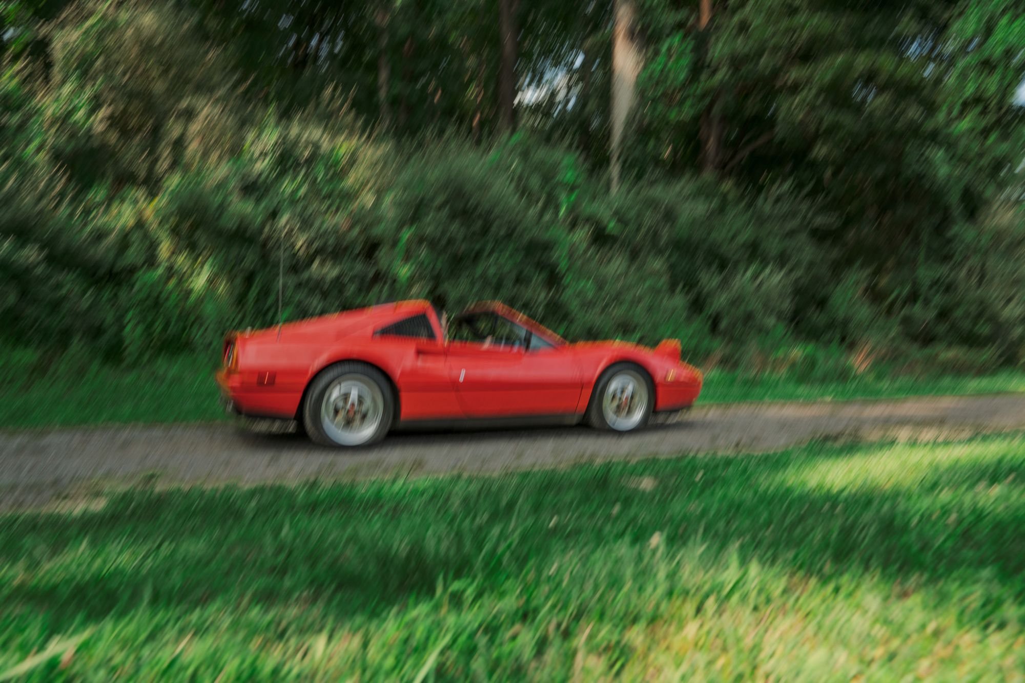 1986 Ferrari 328 GTS in Rosso Corsa, exterior photo 17