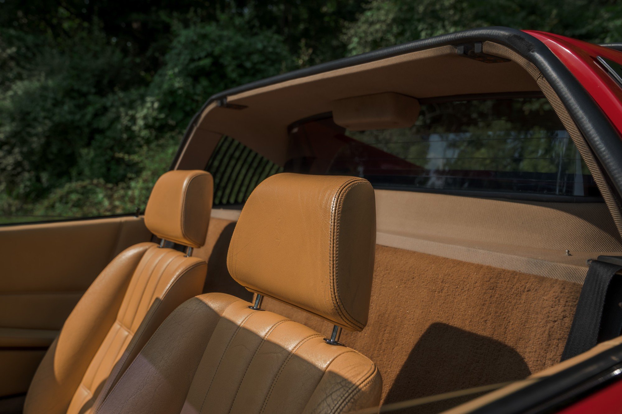 1986 Ferrari 328 GTS in Rosso Corsa, interior photo 1