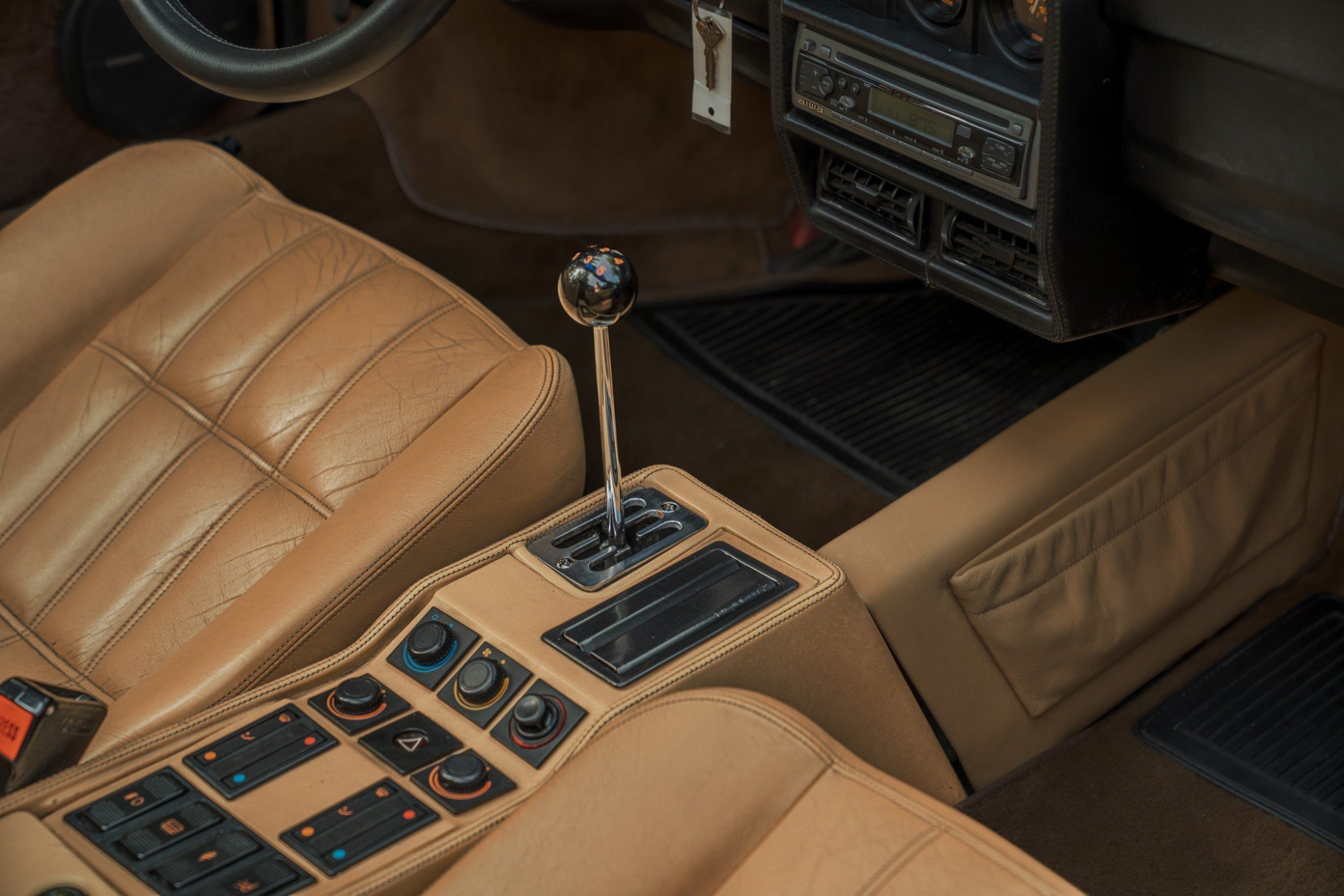 1986 Ferrari 328 GTS in Rosso Corsa, interior photo 16