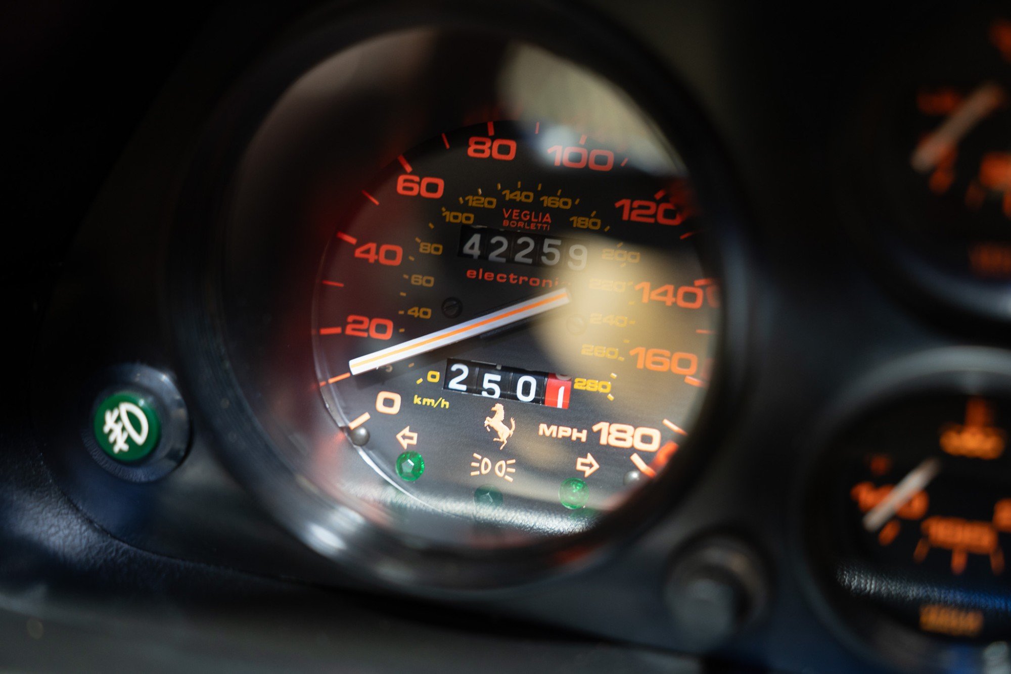 1986 Ferrari 328 GTS in Rosso Corsa, interior photo 18