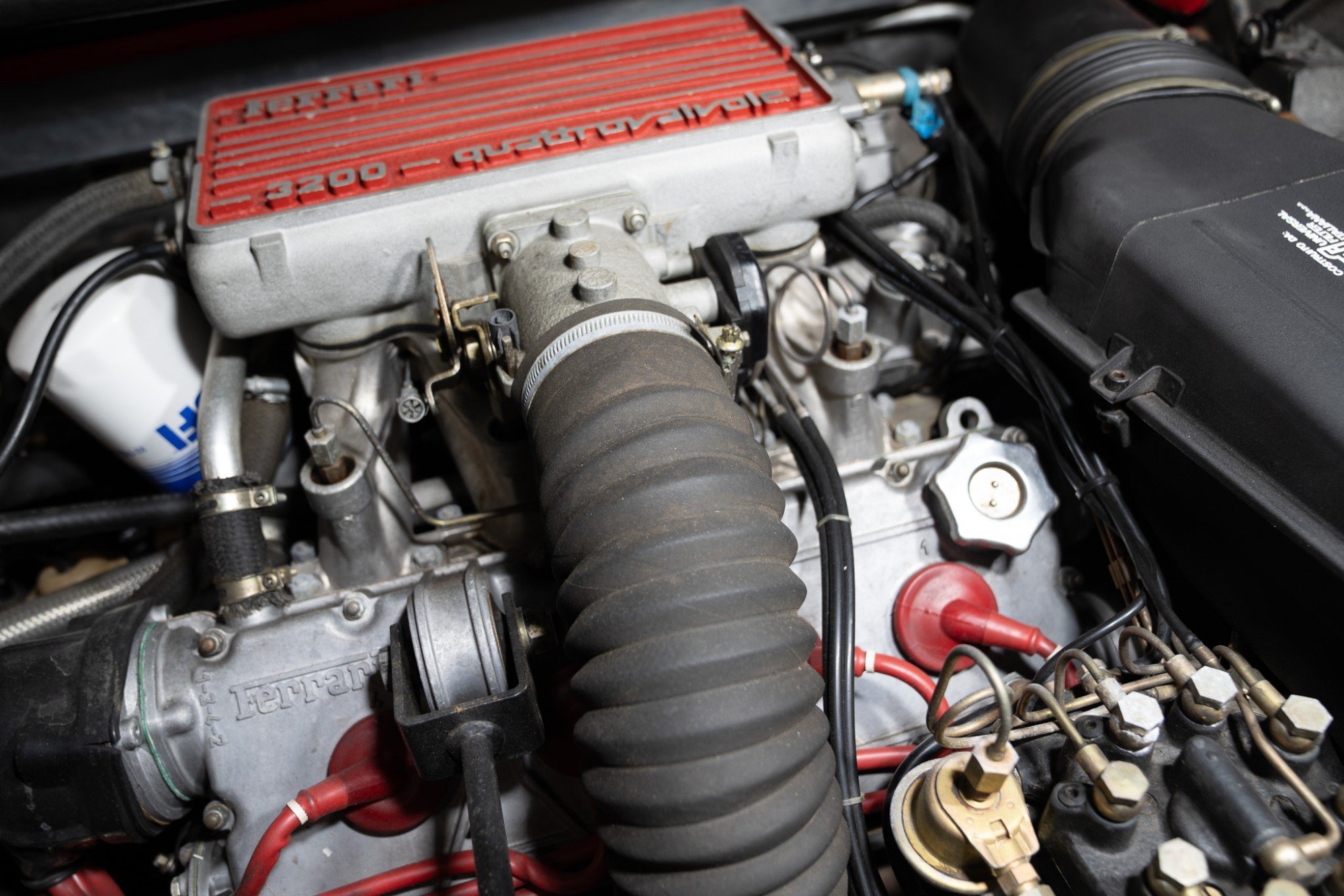 1986 Ferrari 328 GTS in Rosso Corsa, engine photo 4