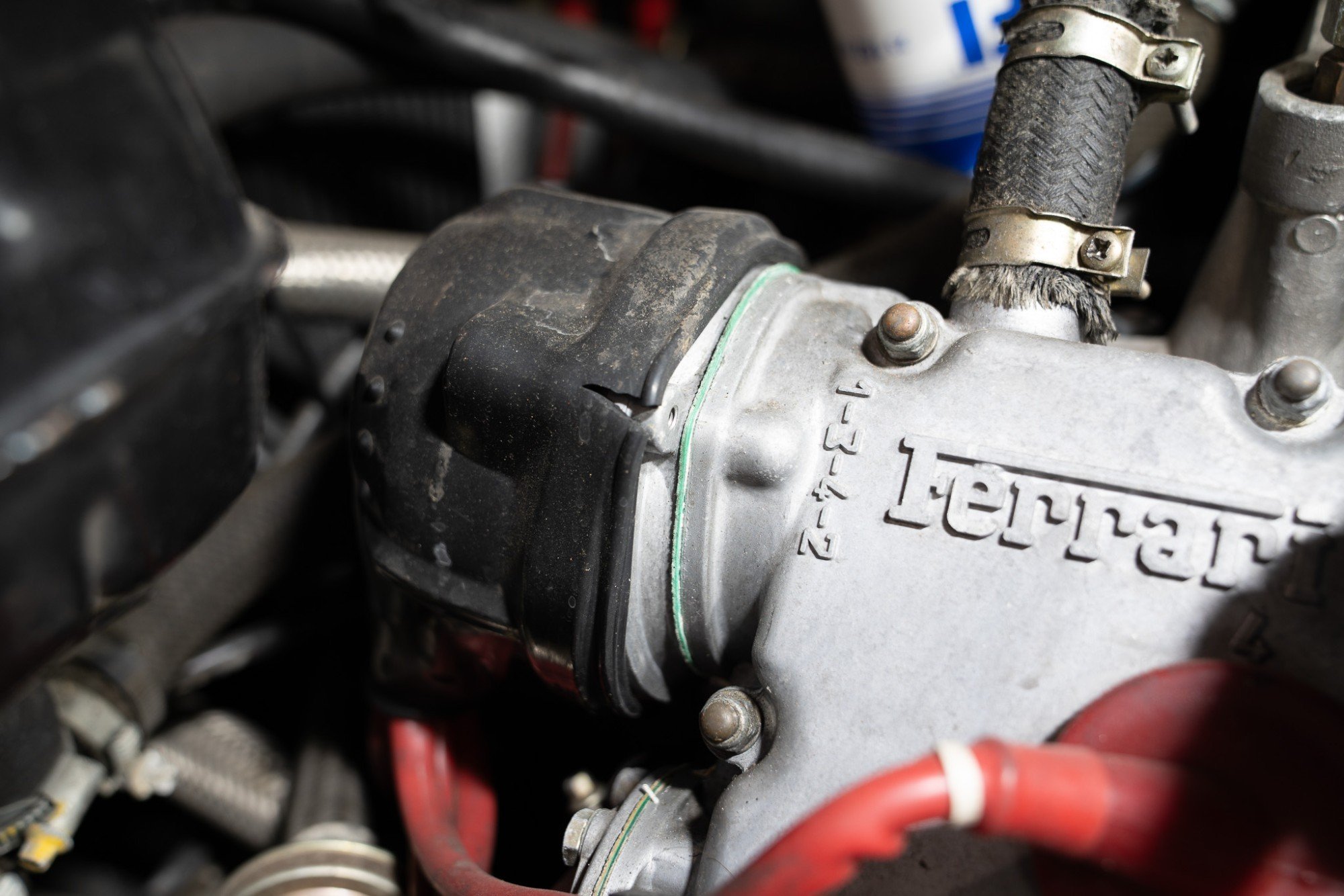 1986 Ferrari 328 GTS in Rosso Corsa, engine photo 7