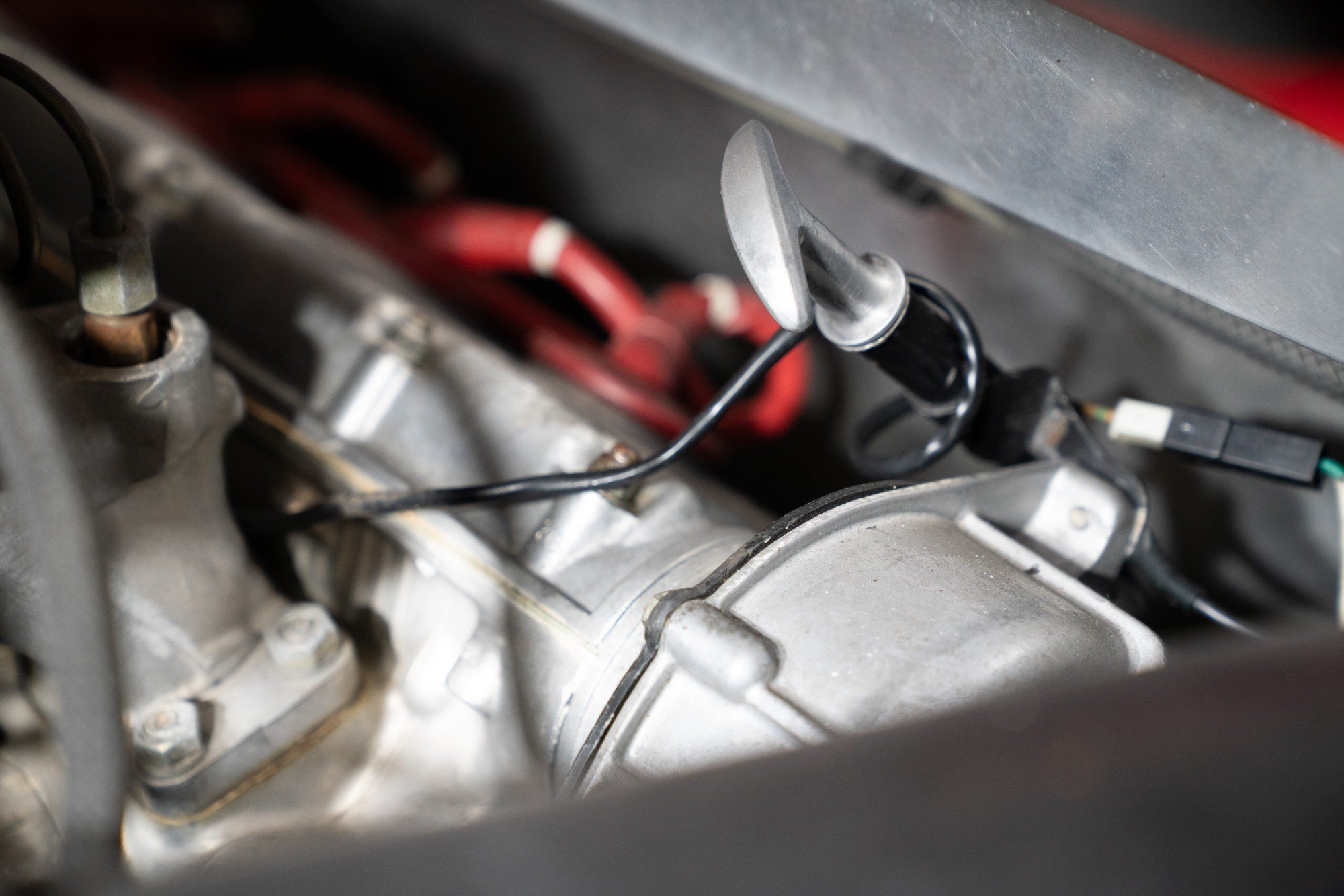 1986 Ferrari 328 GTS in Rosso Corsa, engine photo 8