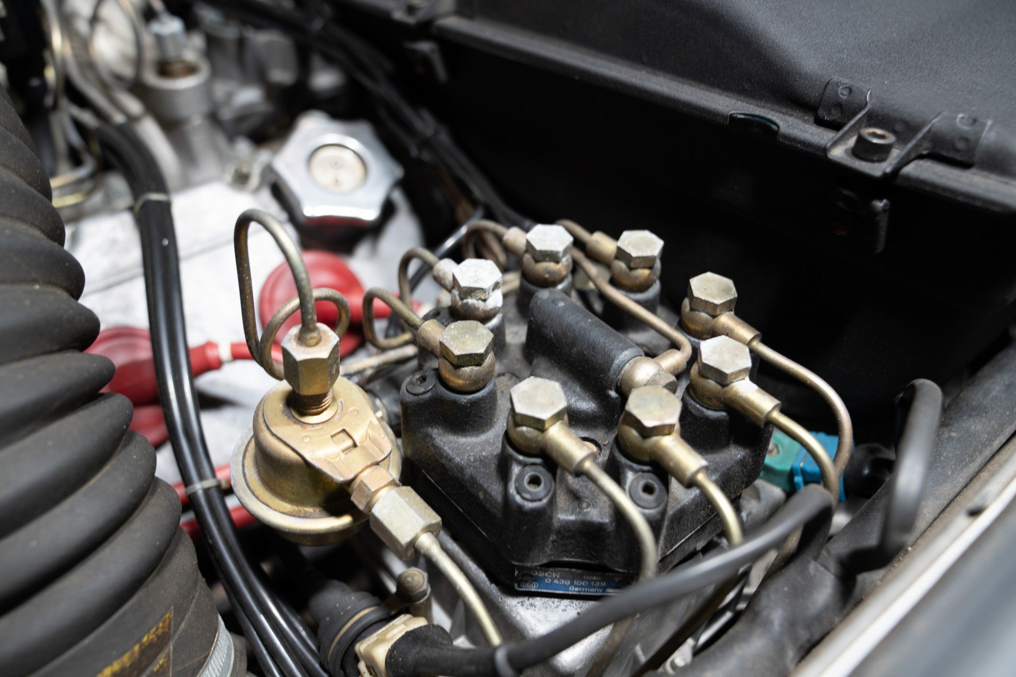 1986 Ferrari 328 GTS in Rosso Corsa, engine photo 11