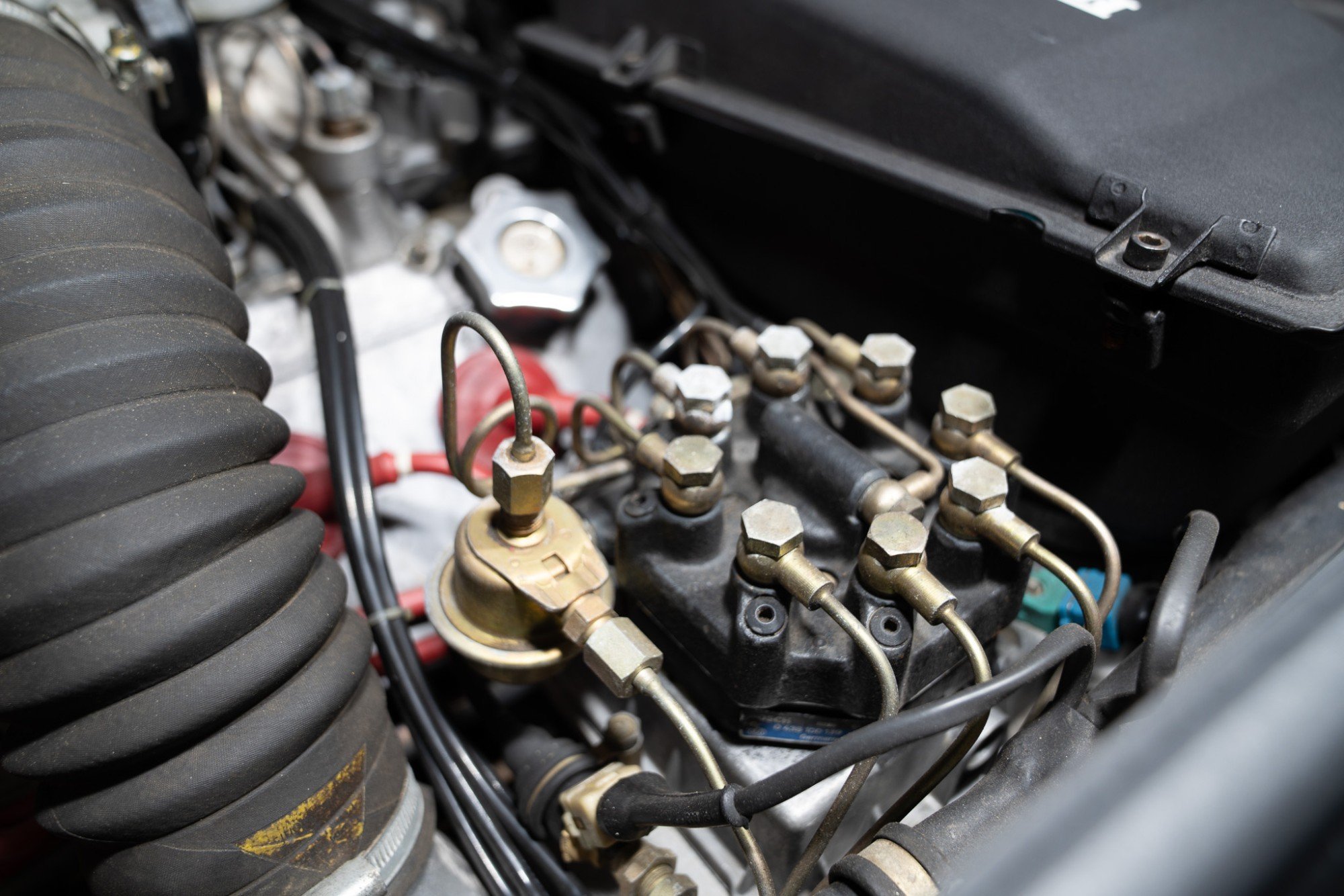 1986 Ferrari 328 GTS in Rosso Corsa, engine photo 12